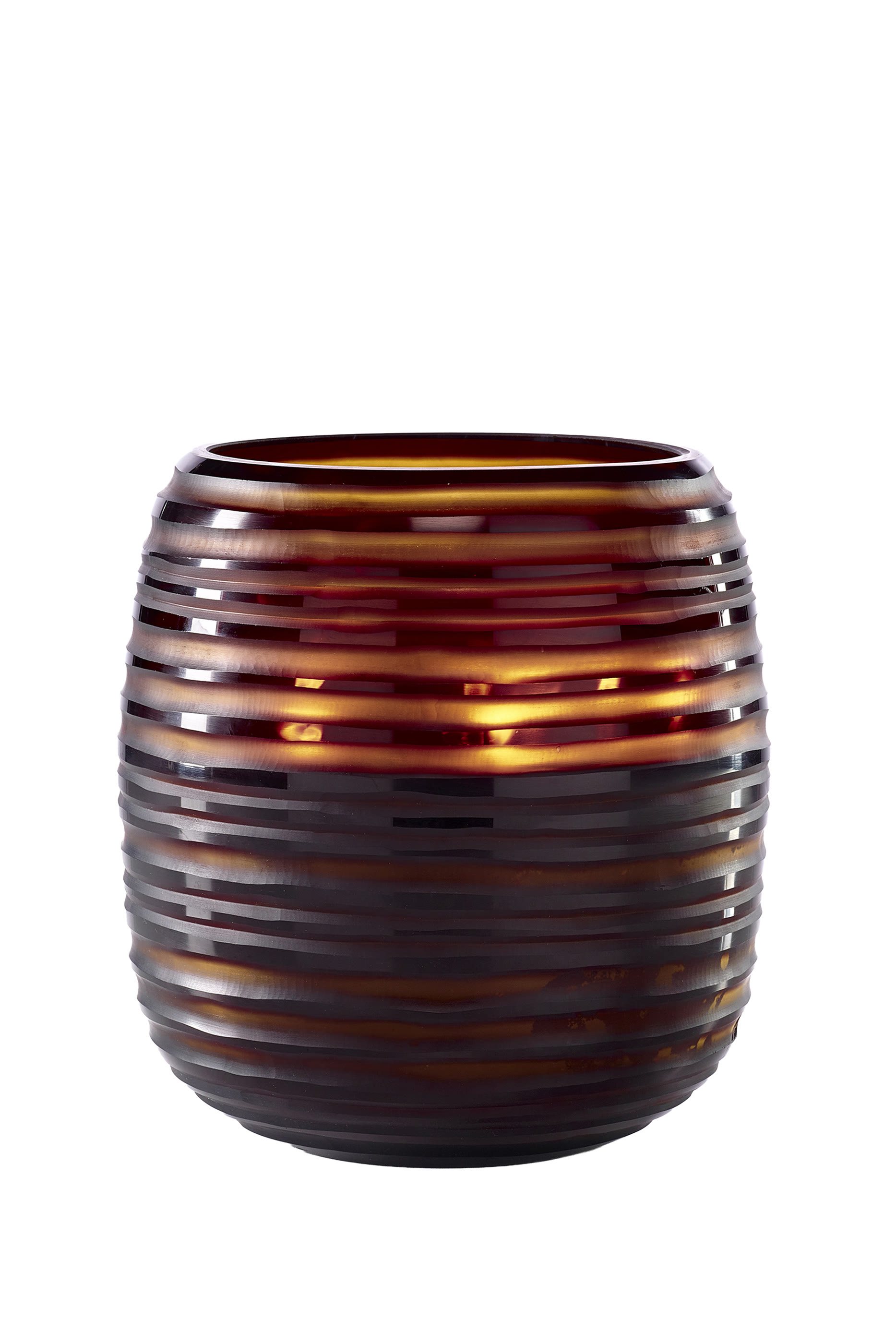 شمعة زنزبار S بنقشات دائرية