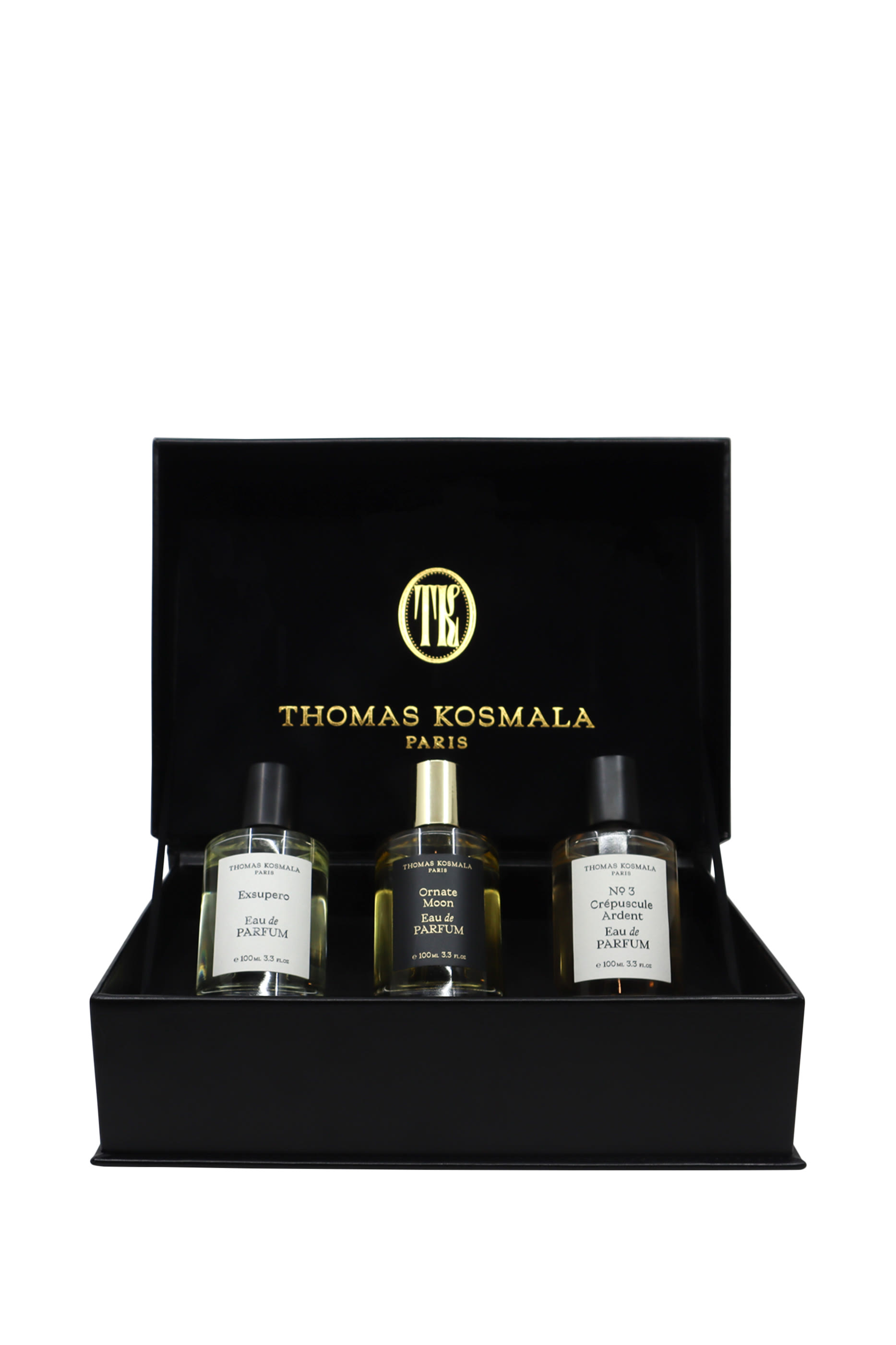Trio Gift Set 3 (Ornate Moon+Exsupero+No.3 Cr&eacute;puscule Ardent), 33% Value Savings