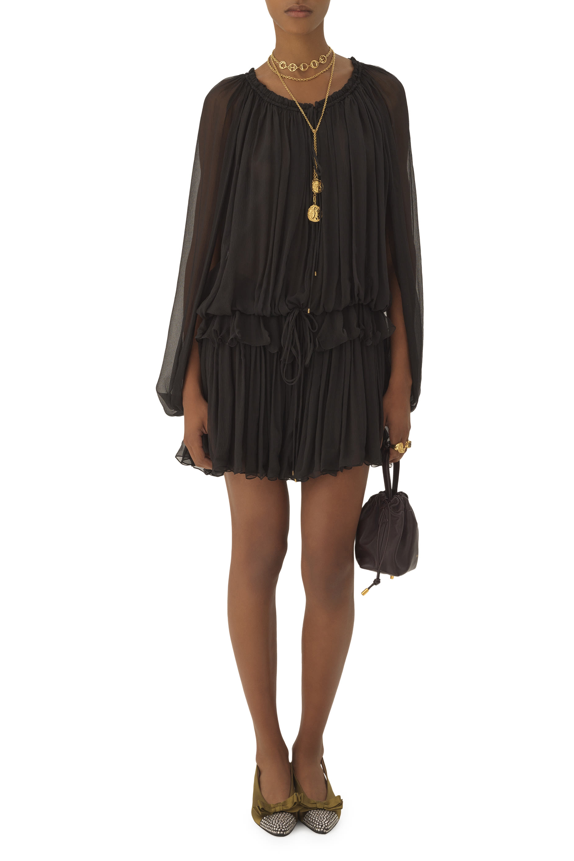 فستان كاب قصير