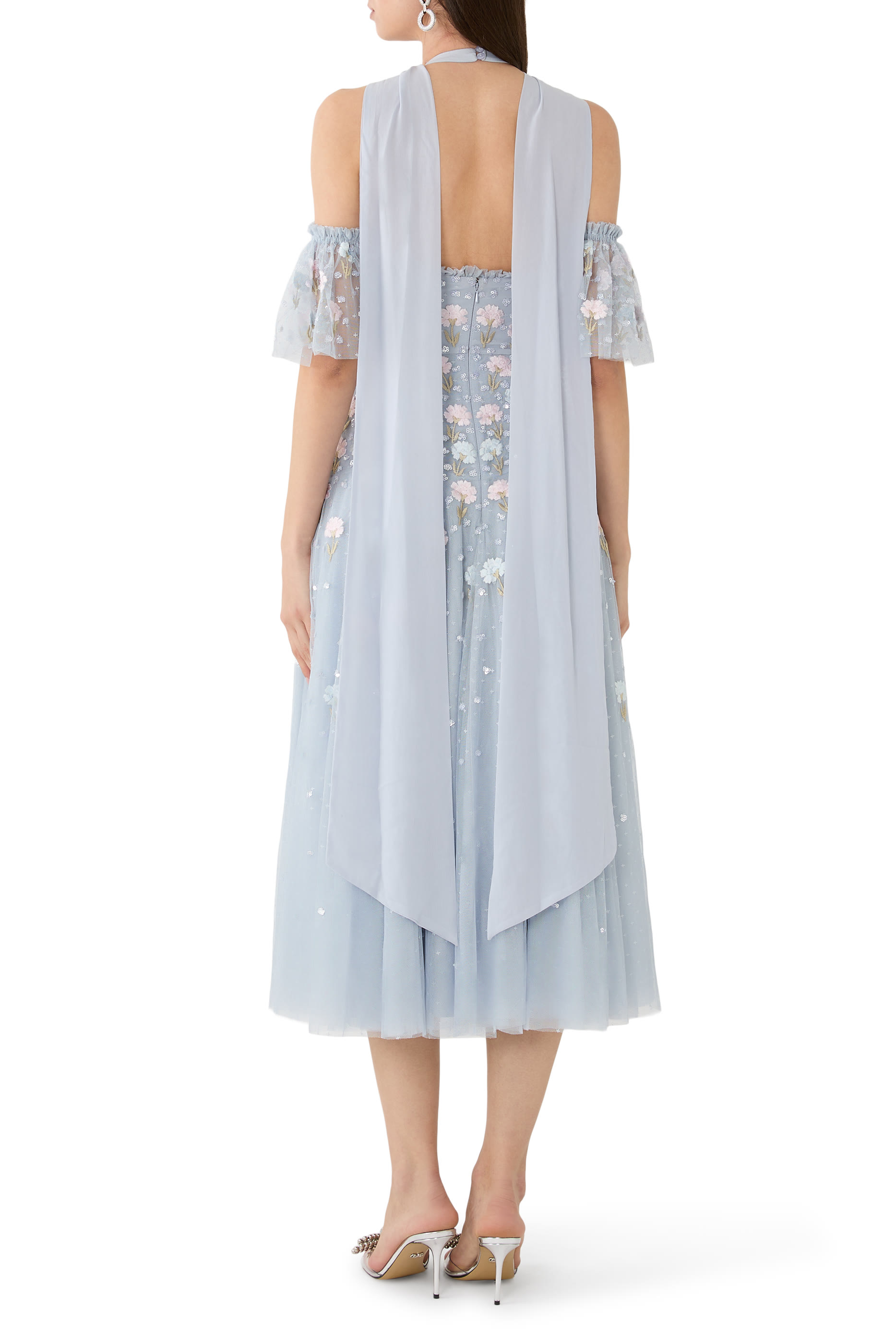 فستان بالرينا دينديليون ديستي برباط حول الرقبة