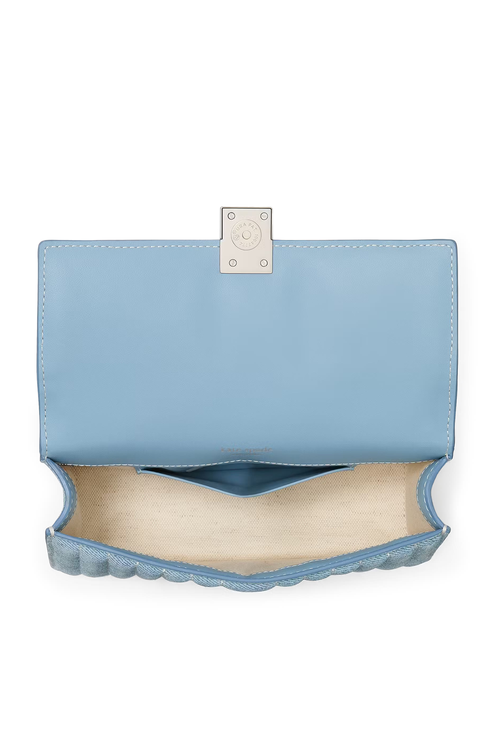 حقيبة كروس ديكو صغيرة بغطاء قلاب وسلسلة