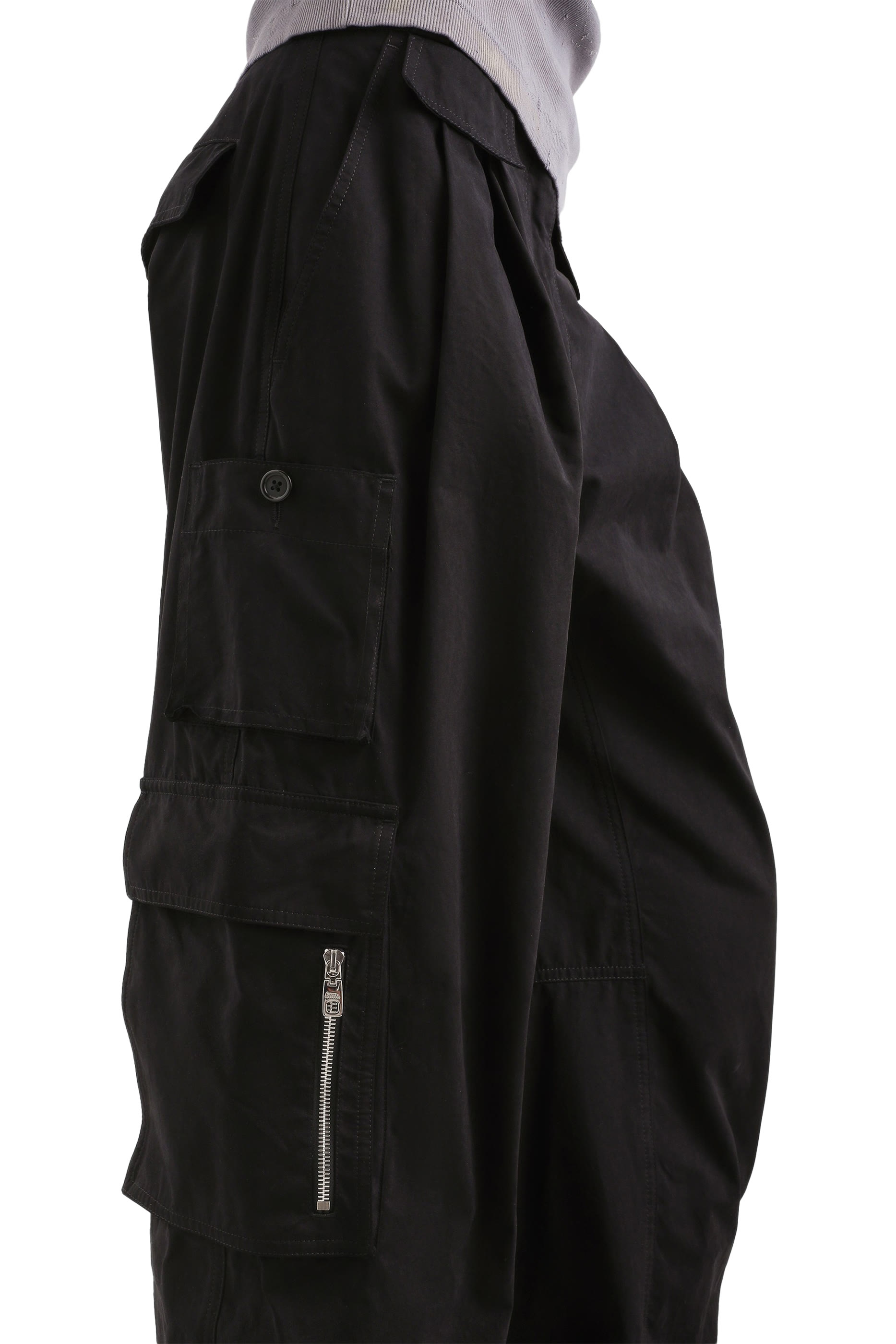 بنطال كارجو فاي مغطى بالشمع