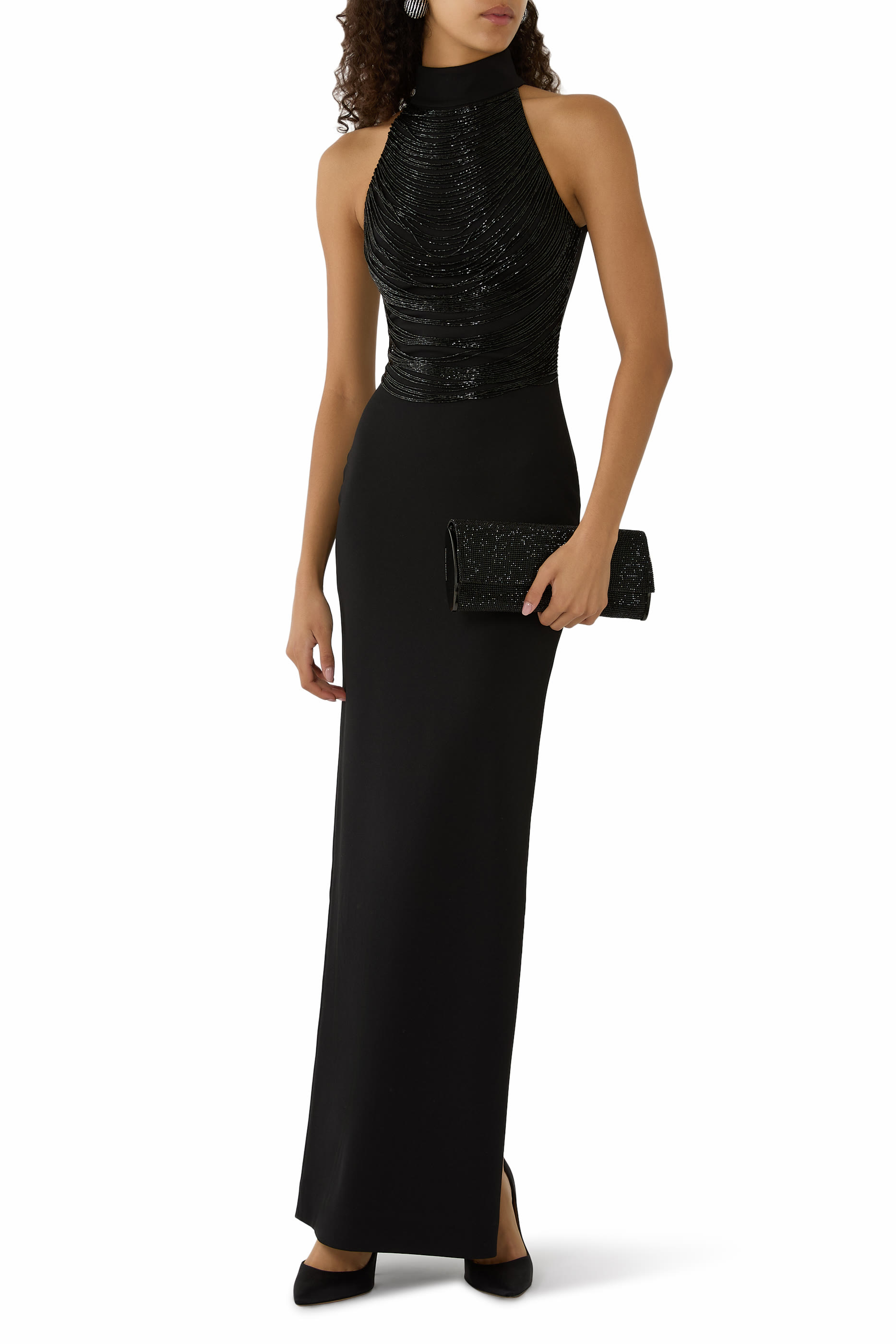 فستان بورشيا طويل