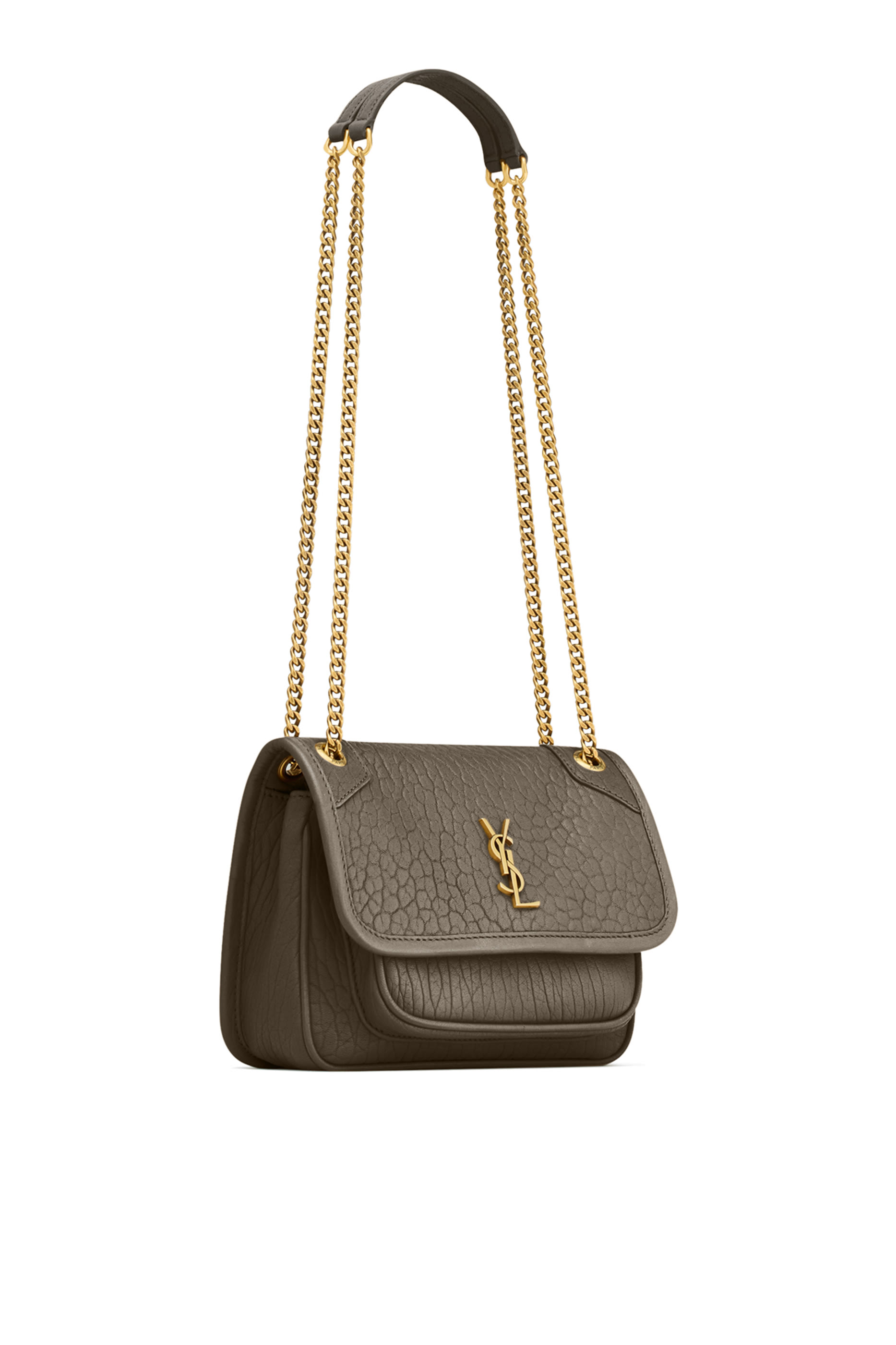 حقيبة نيكي جلد حمل بارز الملمس