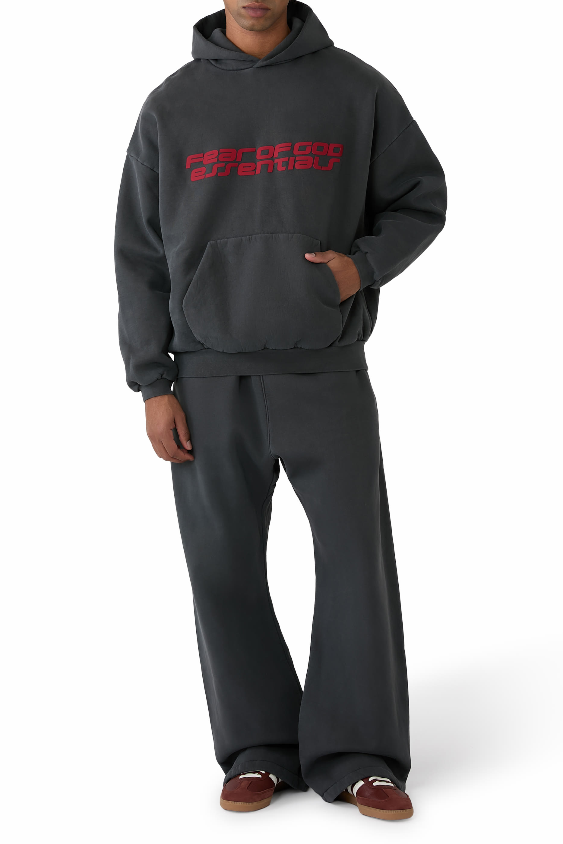 هودي بتصميم مستوحى من التسعينات صوف ثقيل