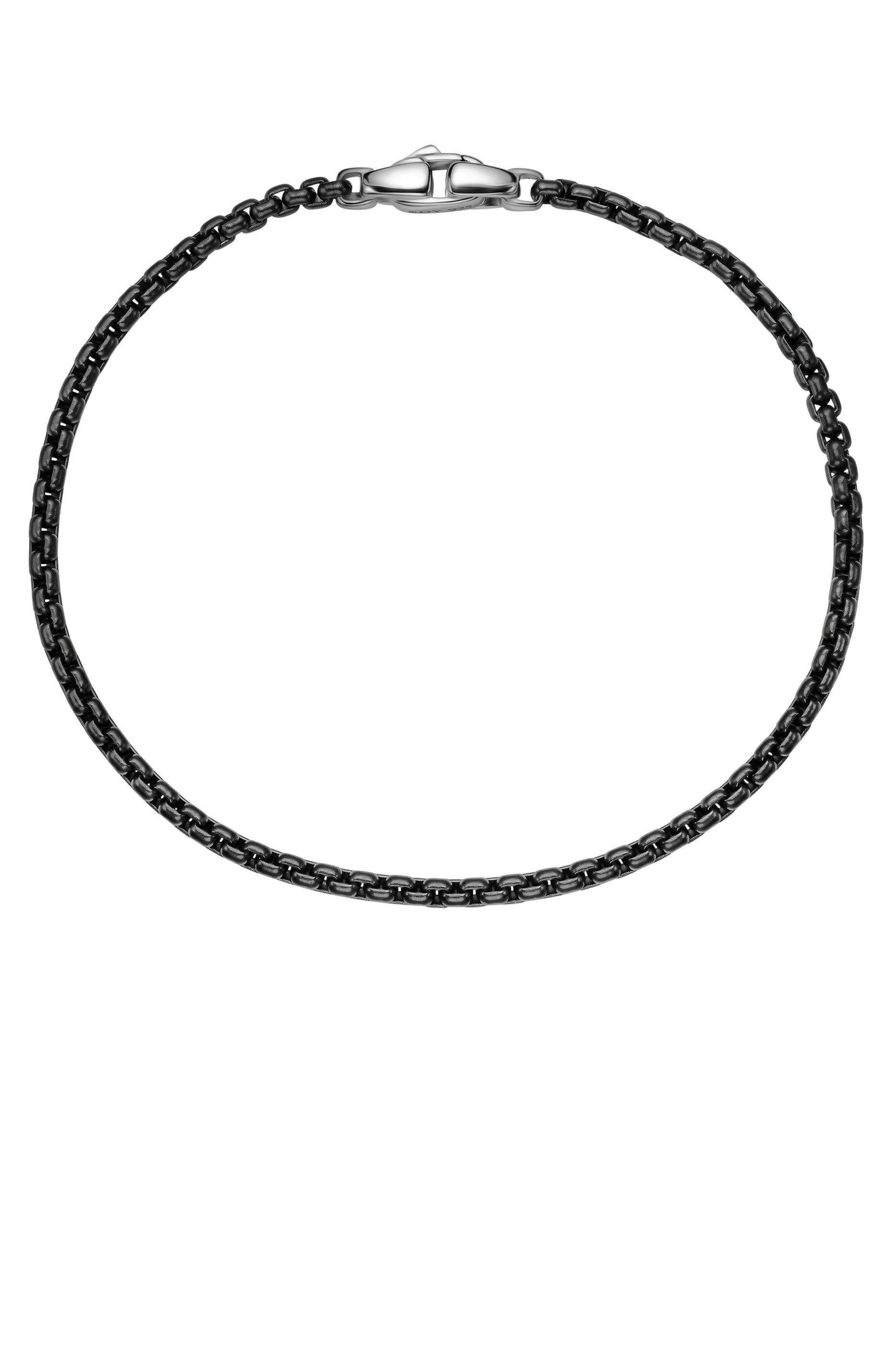 سوار بحلقات مربعة، ستانلس ستيل وفضة إسترلينية