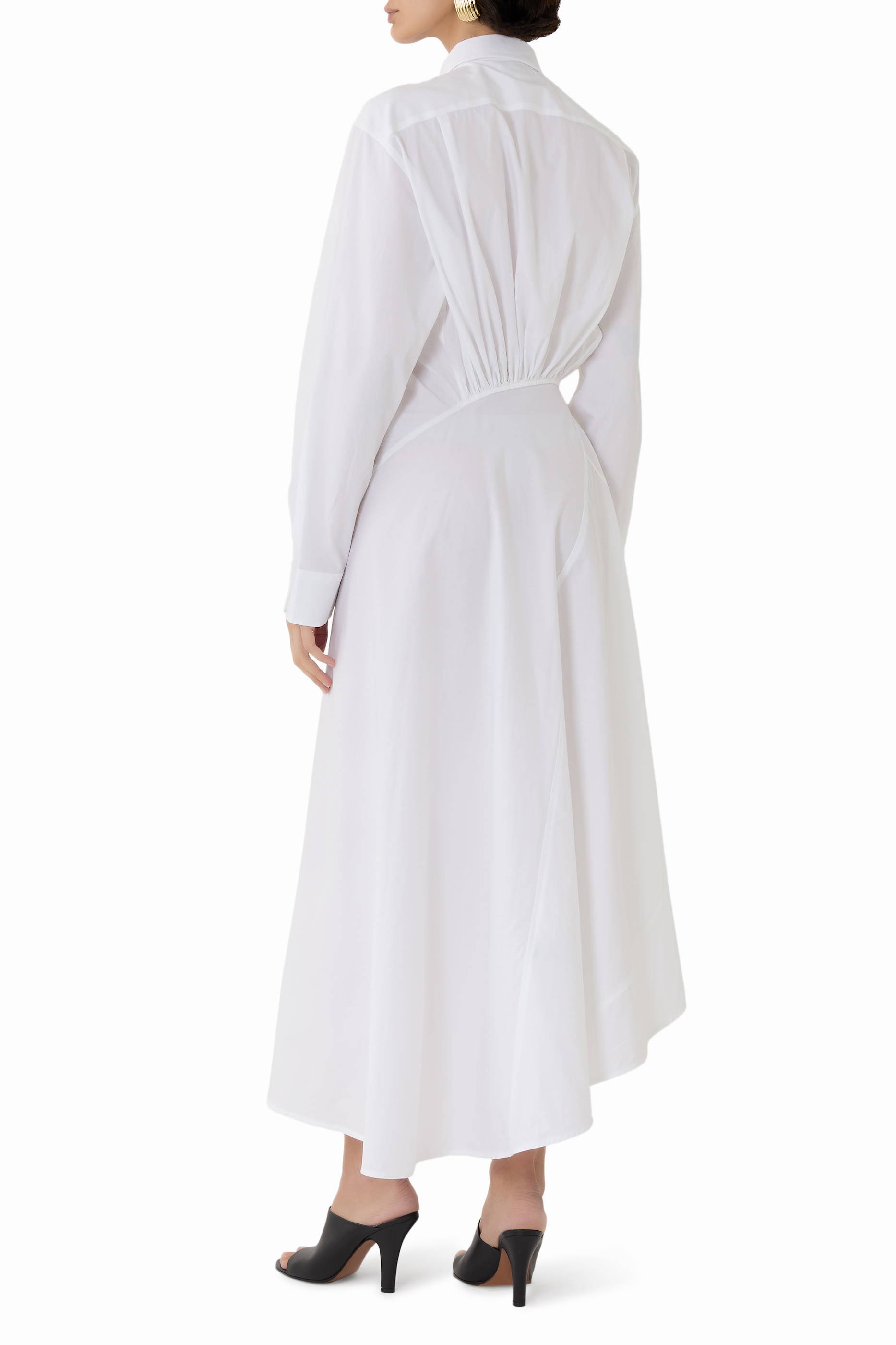 Panelled Shirt Dress