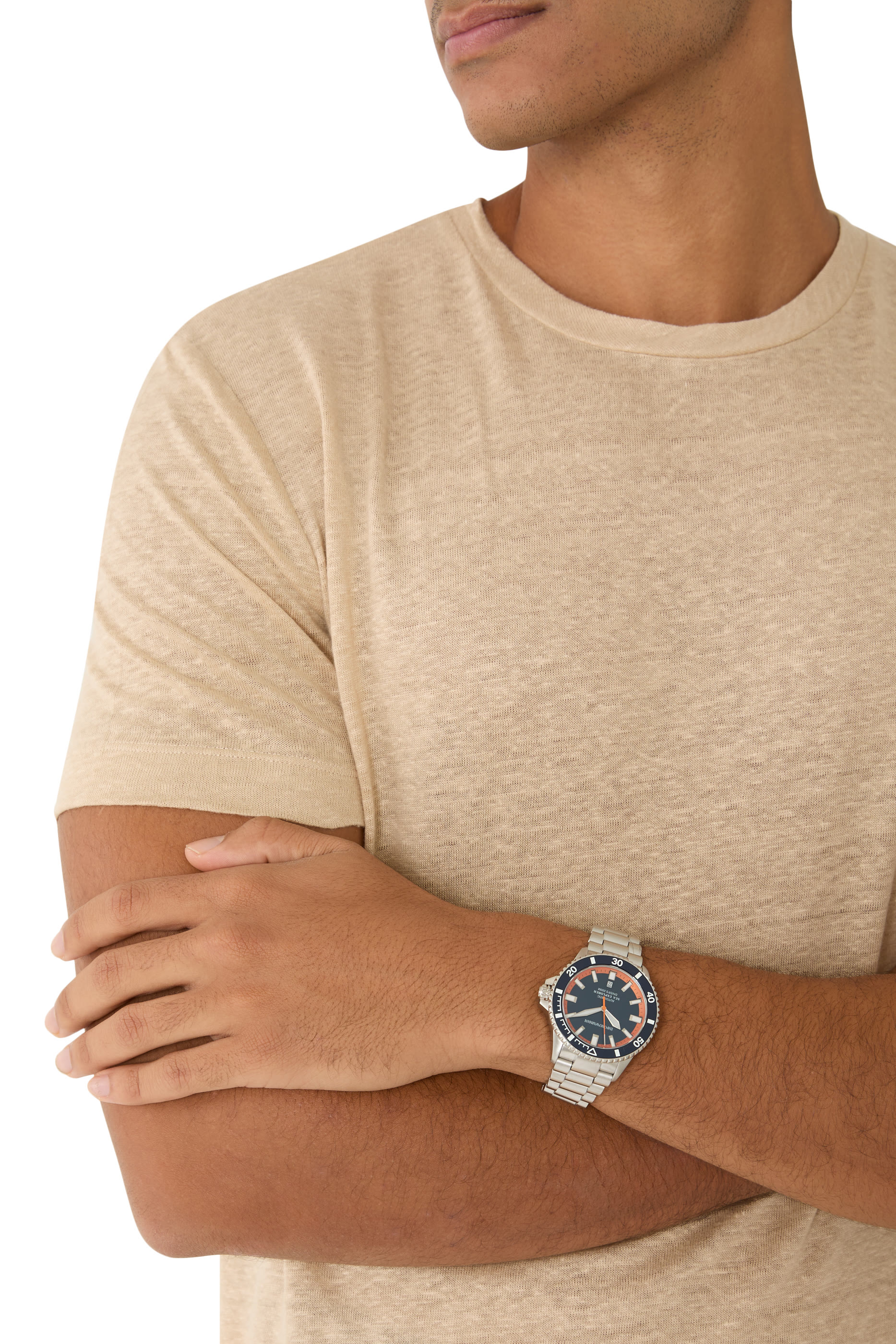 ساعة سي إكسبلورر أوتوماتيكية ستانليس ستيل 