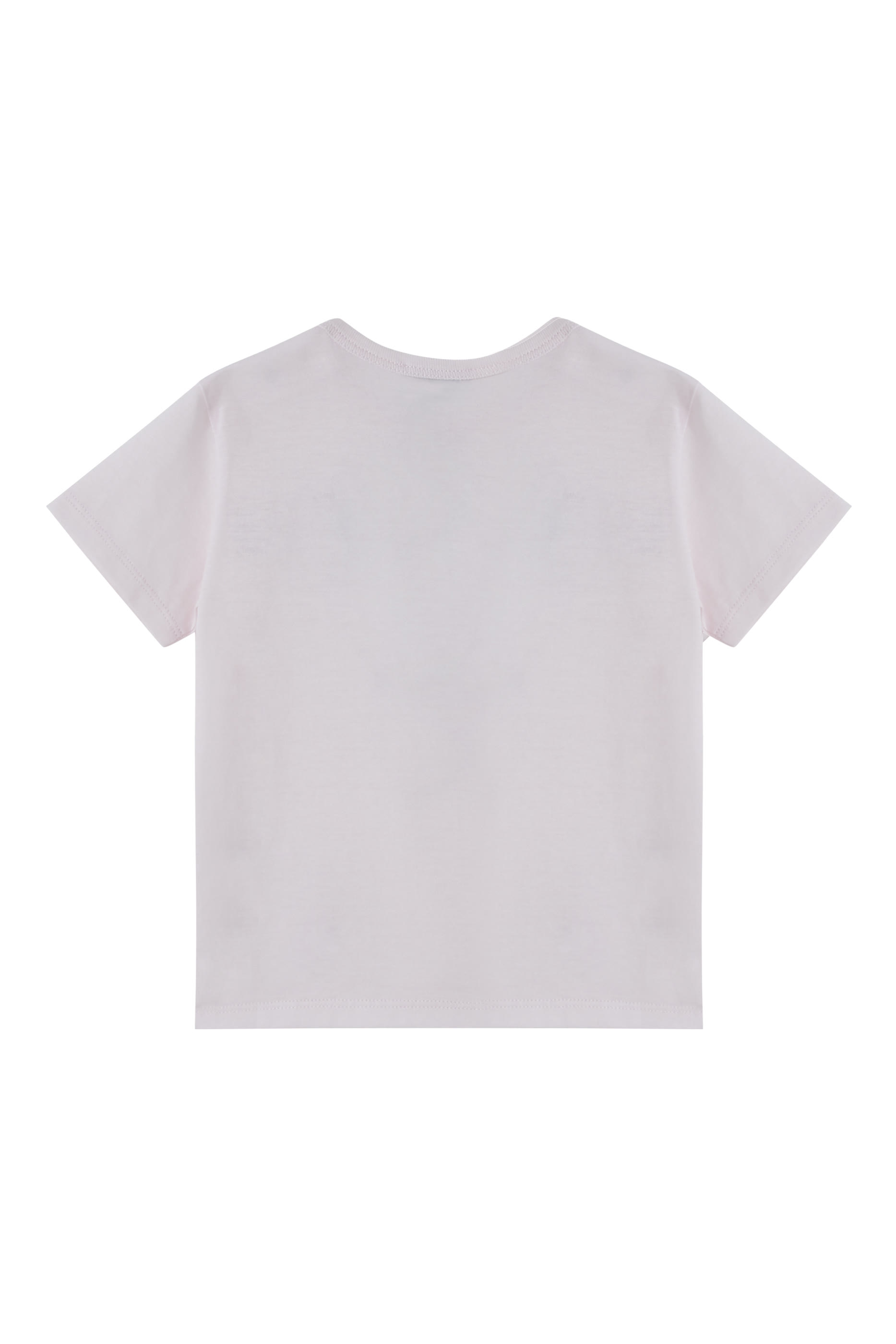 تيشيرت جرسيه للأطفال بخلية بشعار الماركة