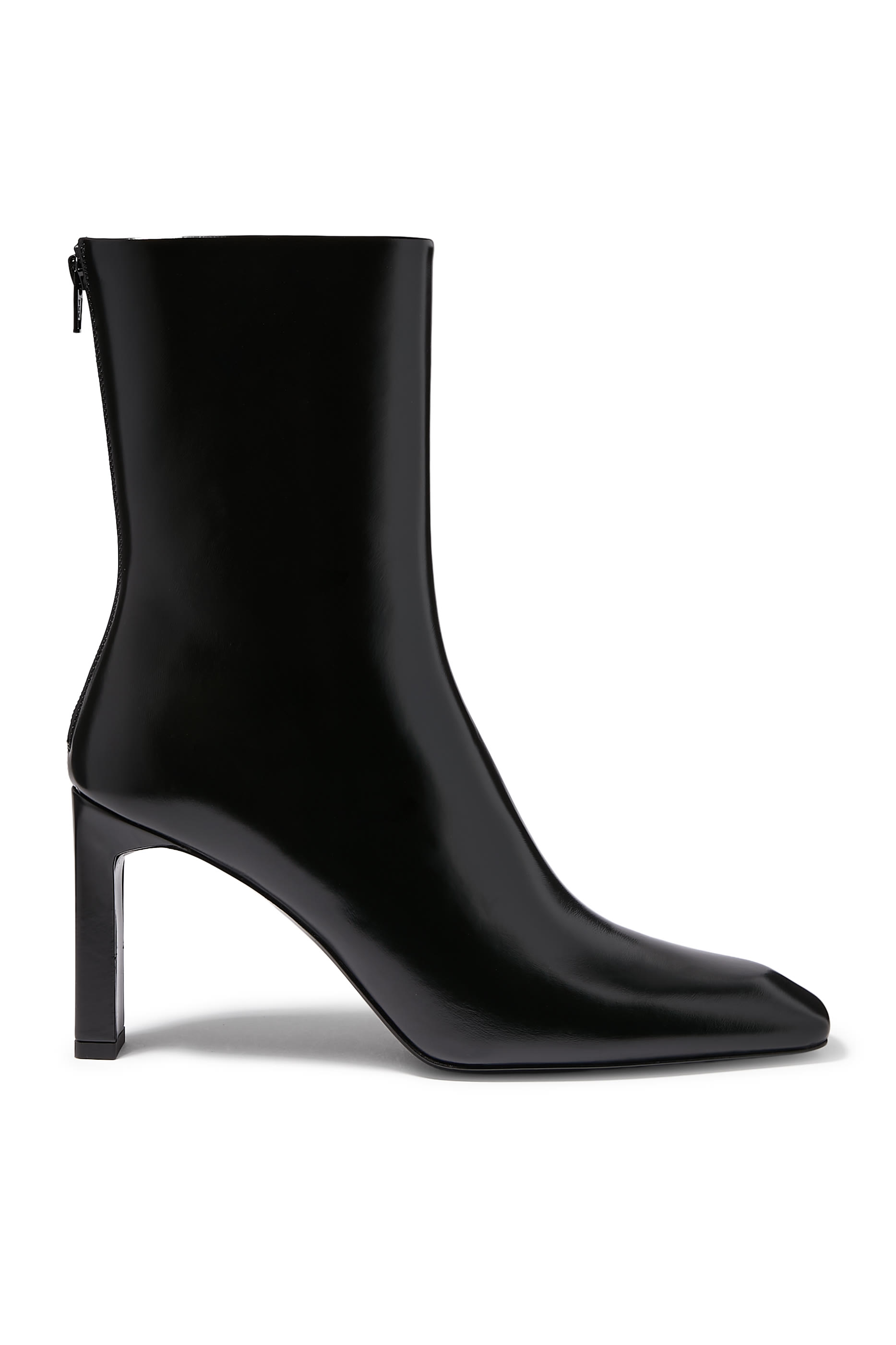 حذاء بوت بار 85 جلد لامع