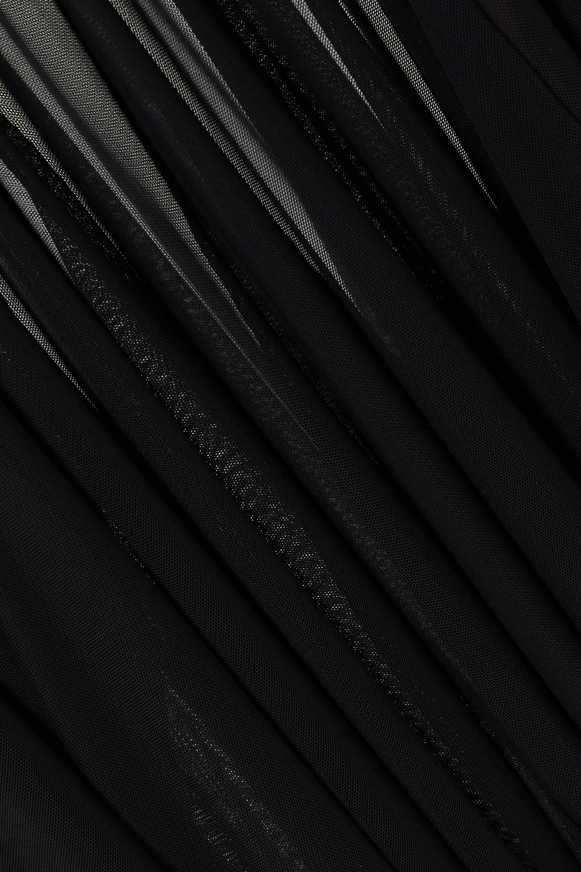  Structured Upper & Tulle Skirt Gown