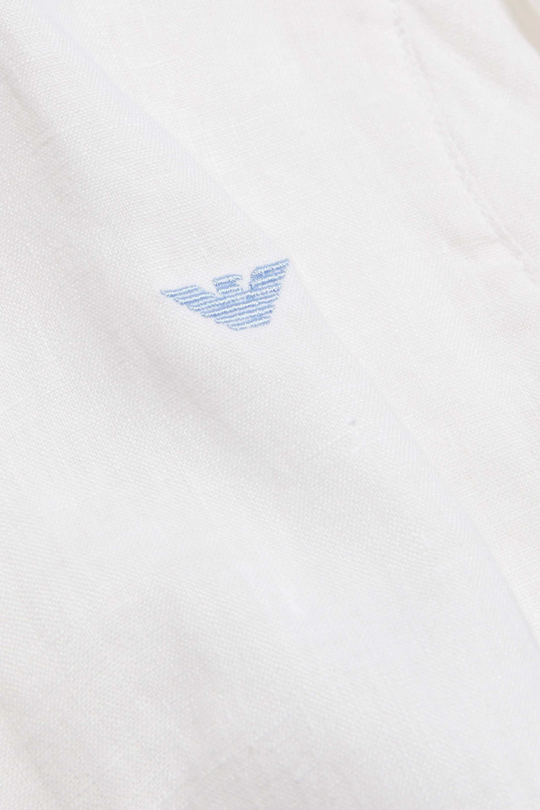 قميص كتان بأزرار للأطفال