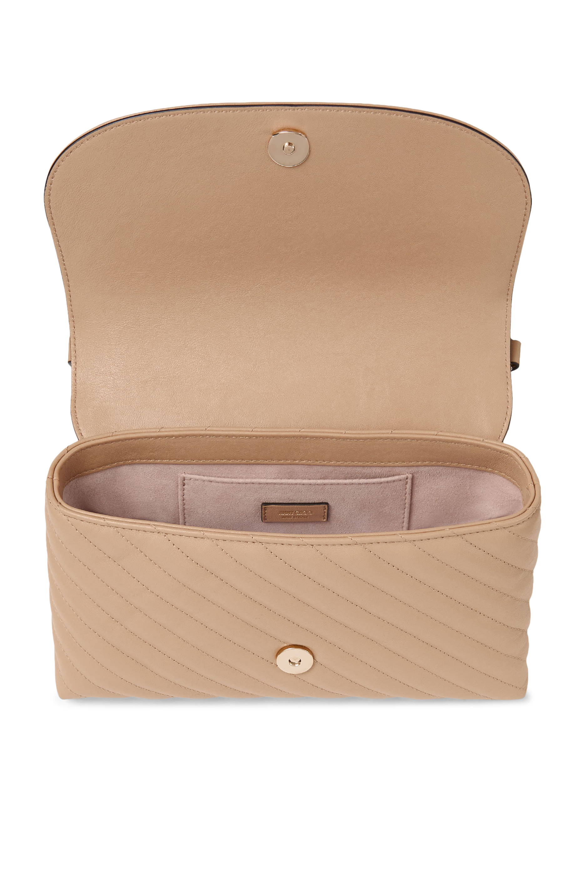 حقيبة كروس بودي صغيرة بحافة مقوسة