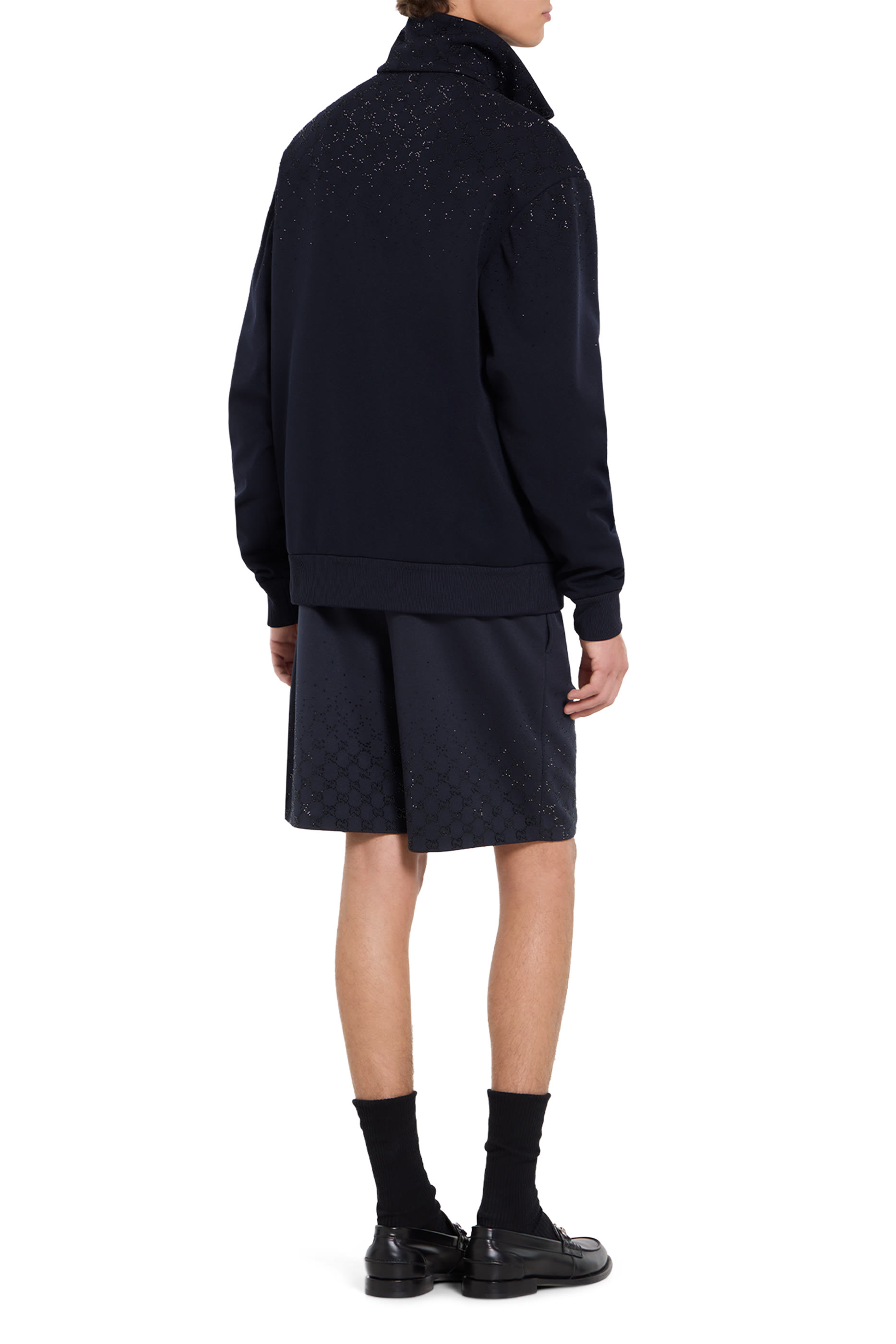 شورت مرصع بكريستال جيرسيه معالج