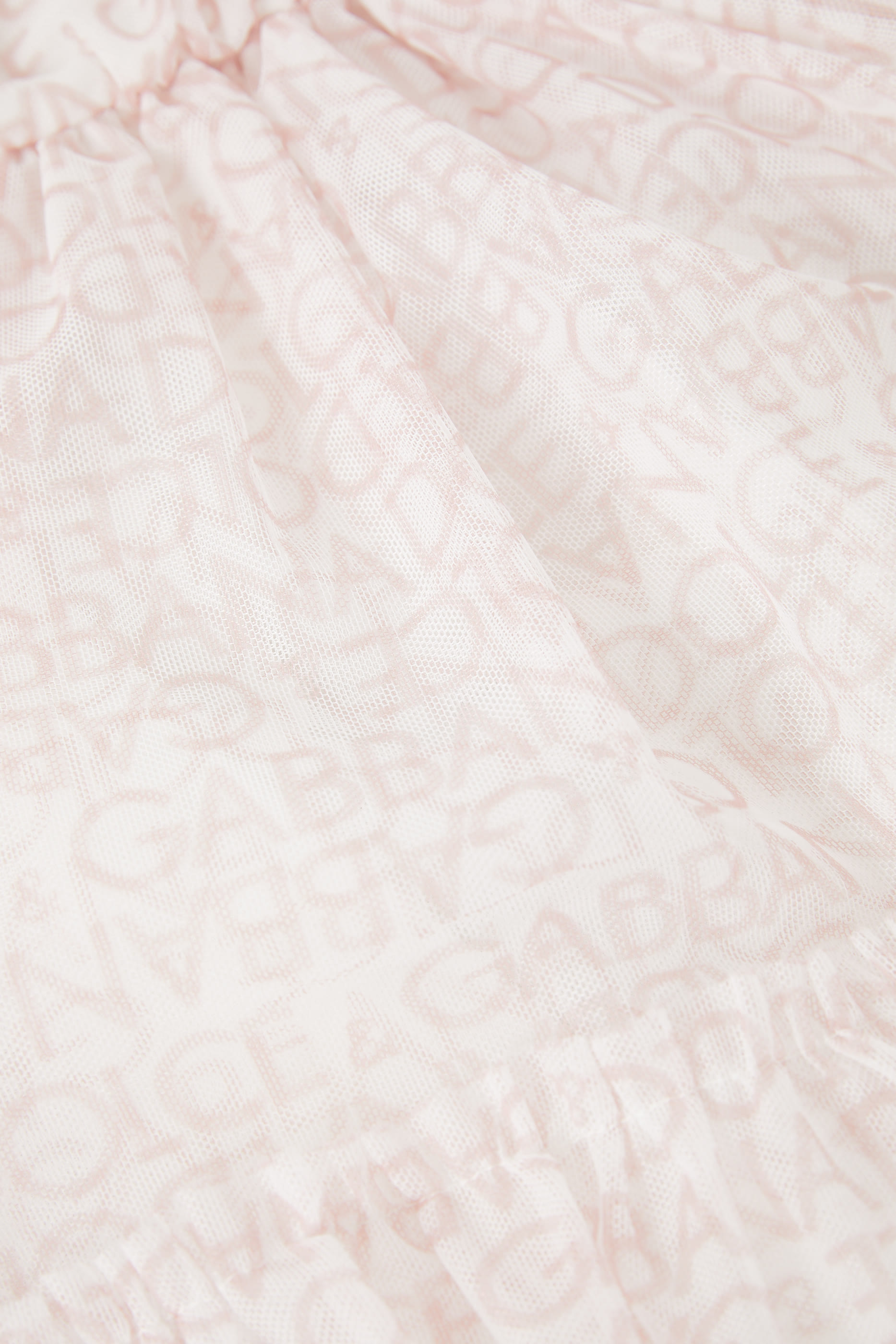 فستان تول للأطفال بشعار الماركة