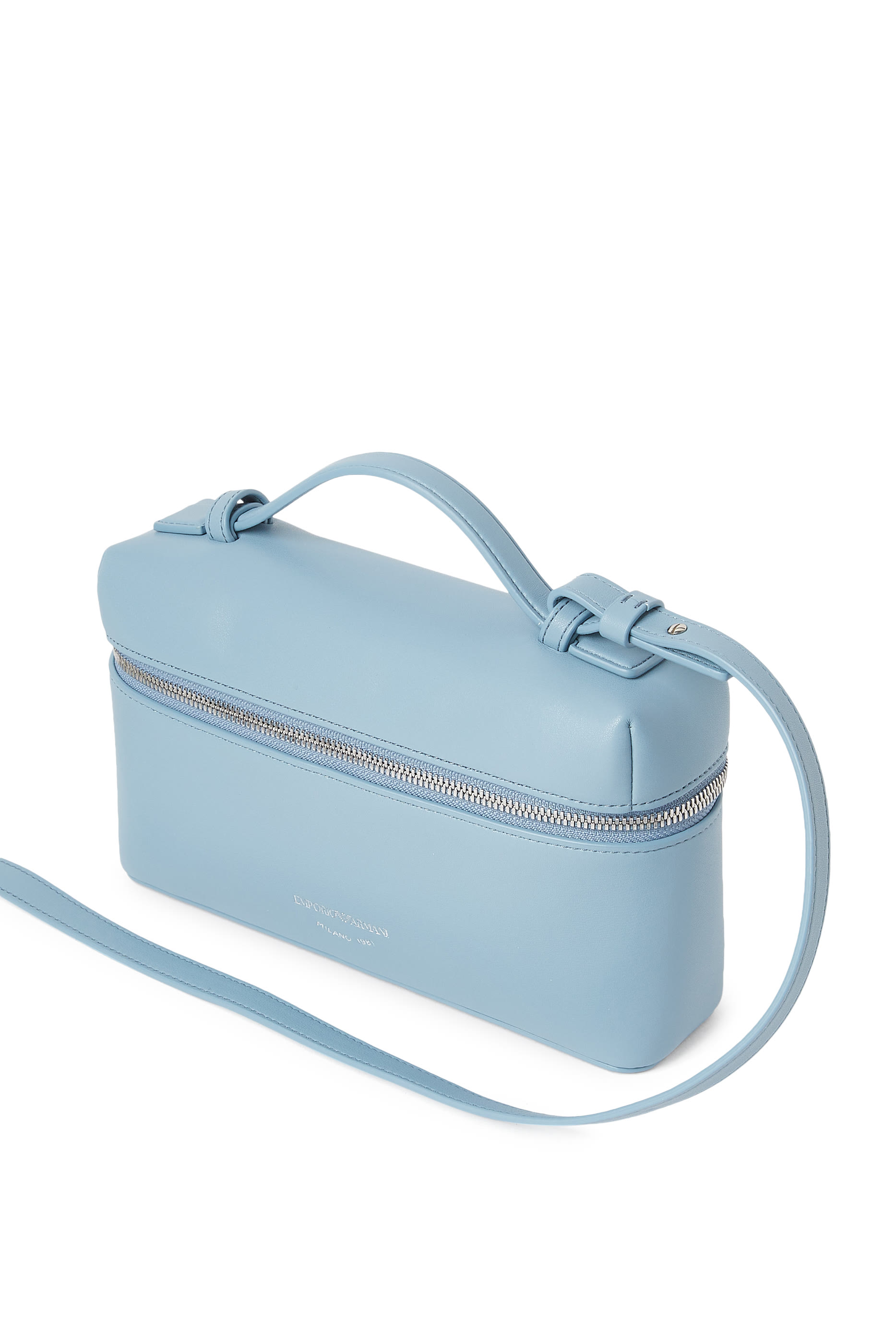 حقيبة مكيا بحمالة كتف جلد نابا