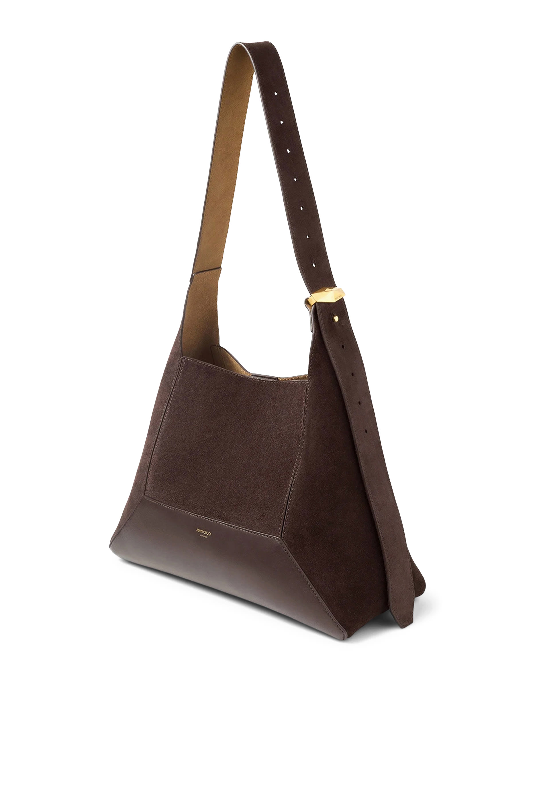 حقيبة كتف هوبو بتصميم معين