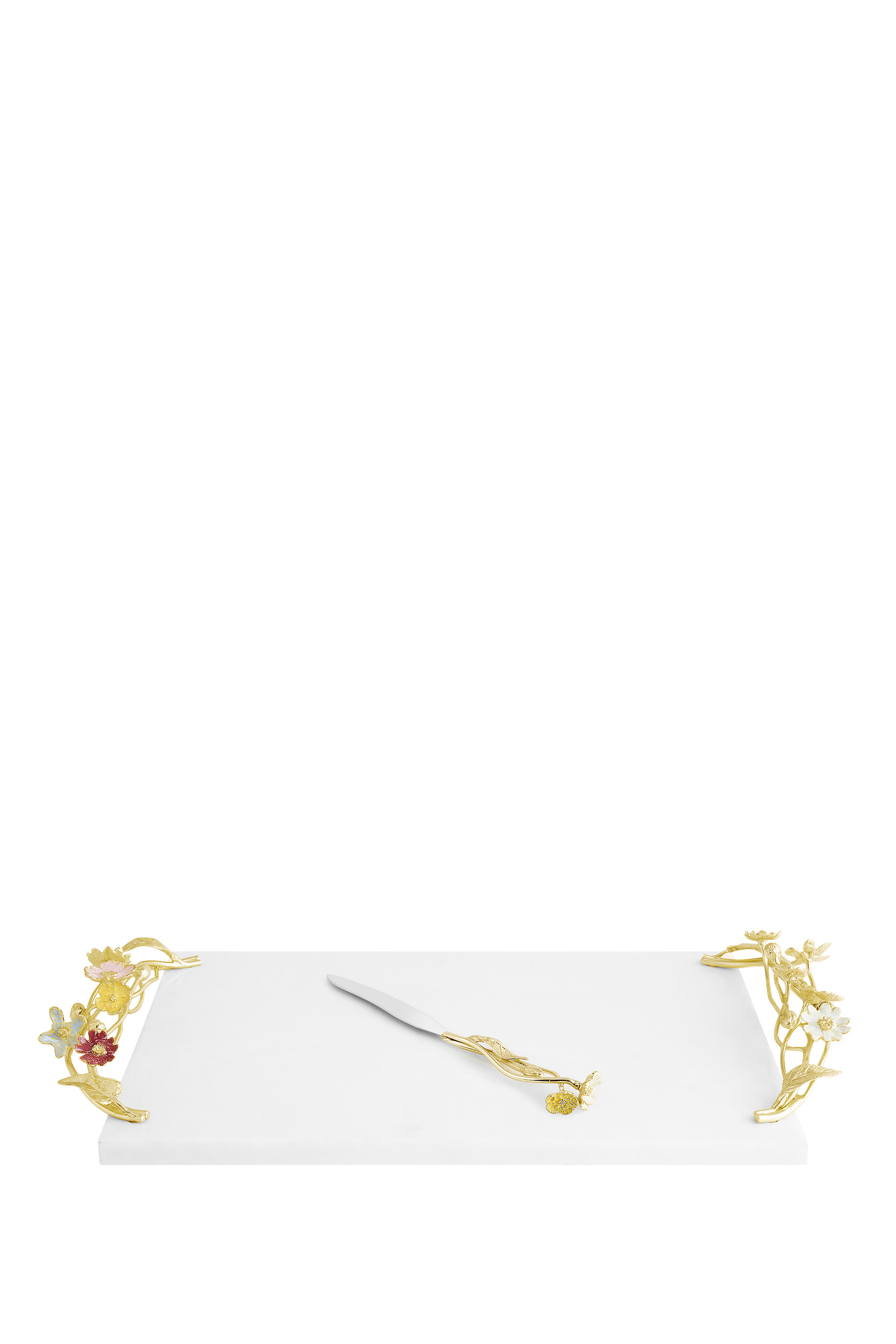 لوح جبن وايلد فلاورز مع سكين