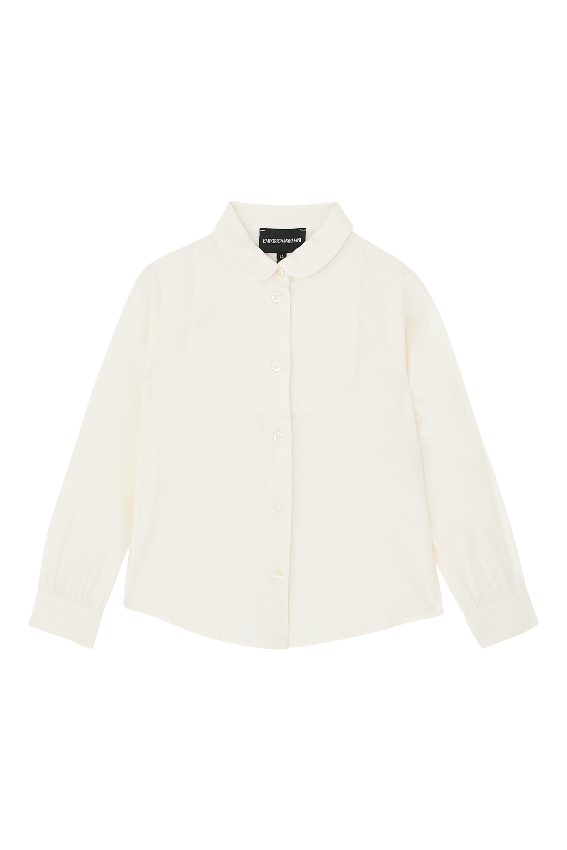 قميص بلاسترون أي اس في بوبلين عضوي للأطفال