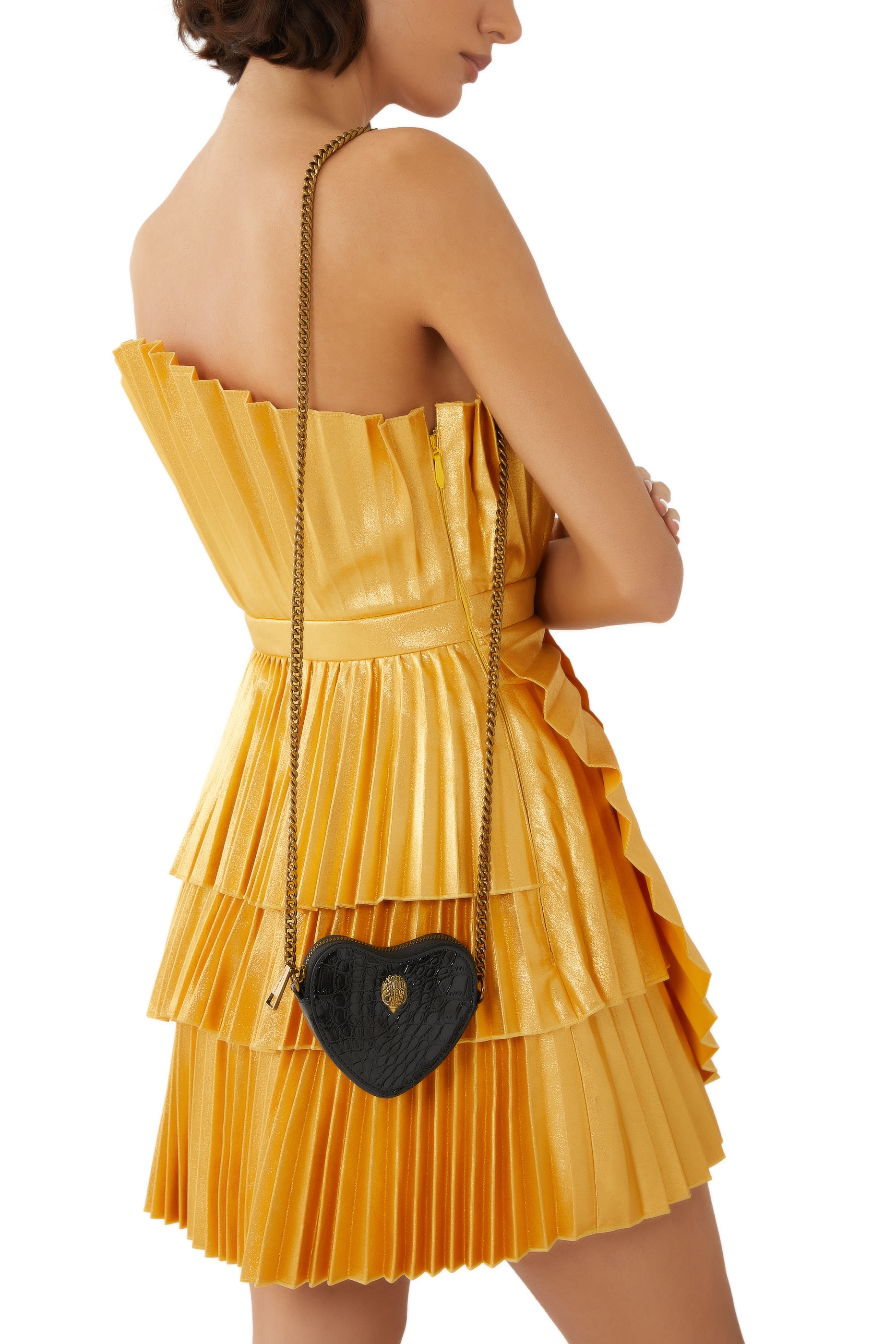 حقيبة كروس بودي صغيرة بتصميم قلب