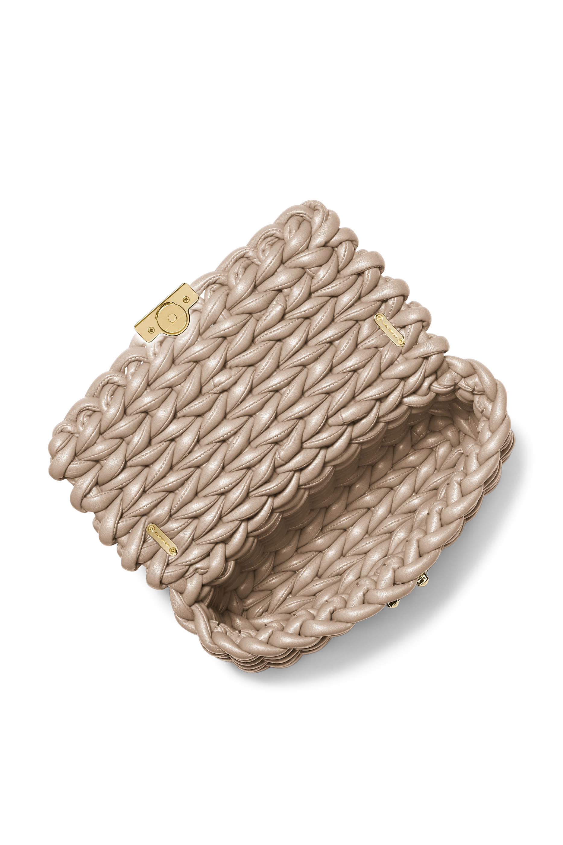 Tribeca Large Hand-Braided Leather Shoulder Bag