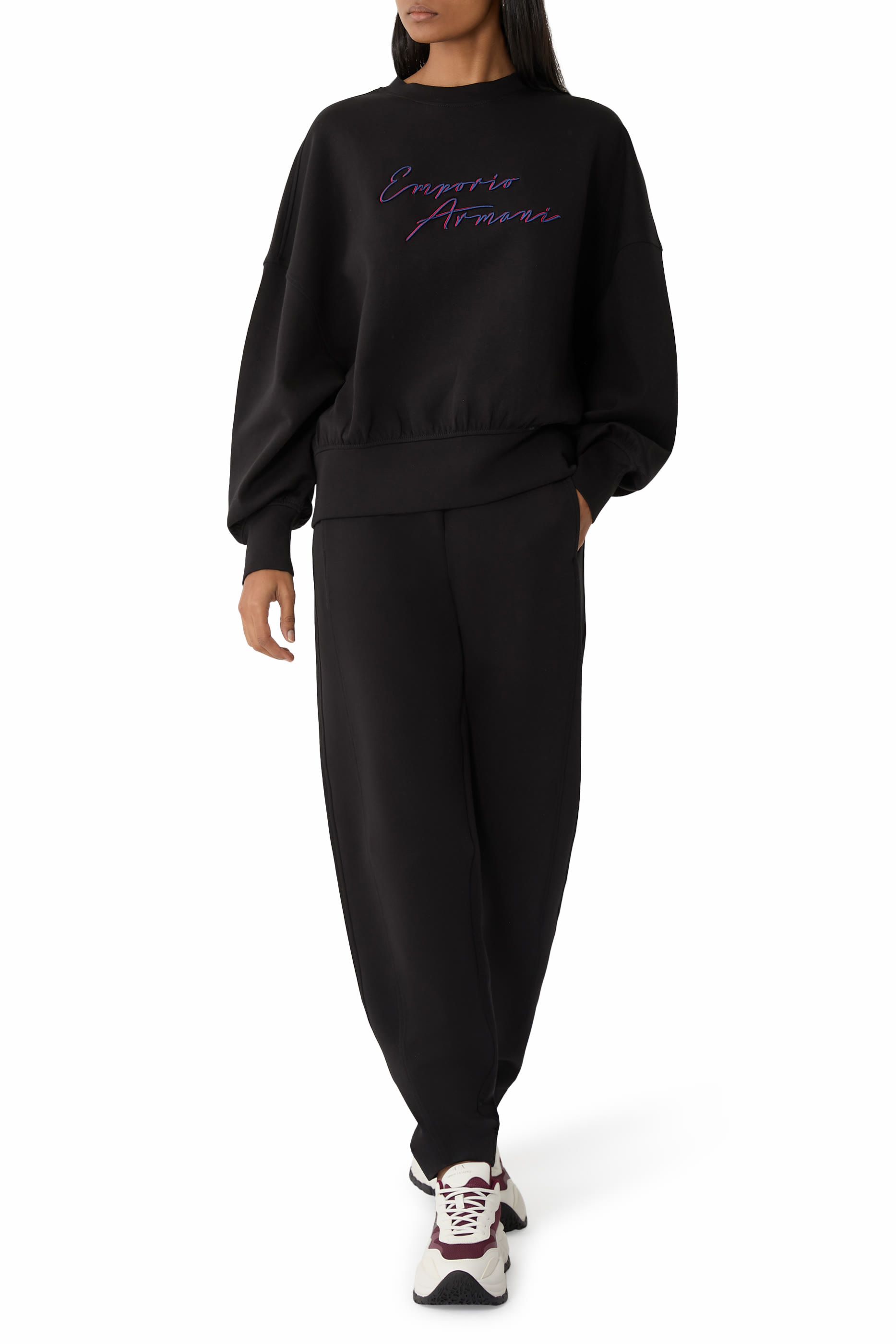 سويت شيرت بشعار الماركة جيرسيه