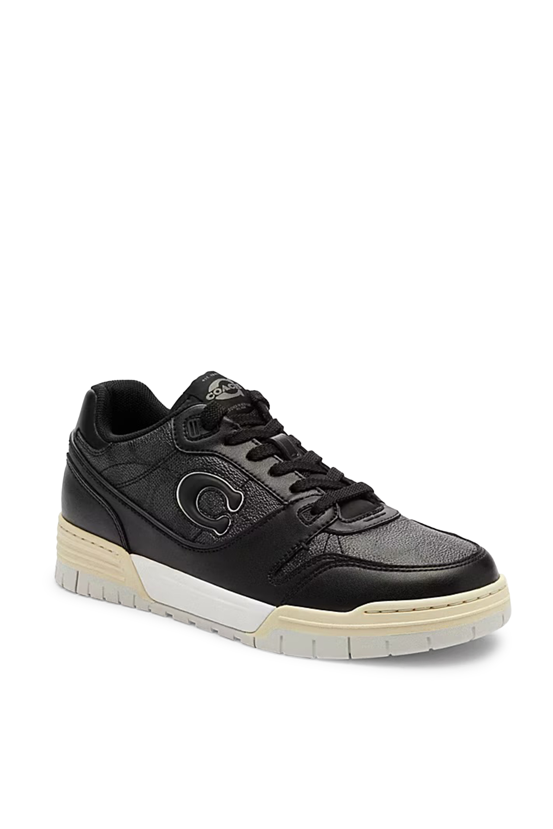 سنيكرز سوهو قماش قنب مزين بشعار الماركة