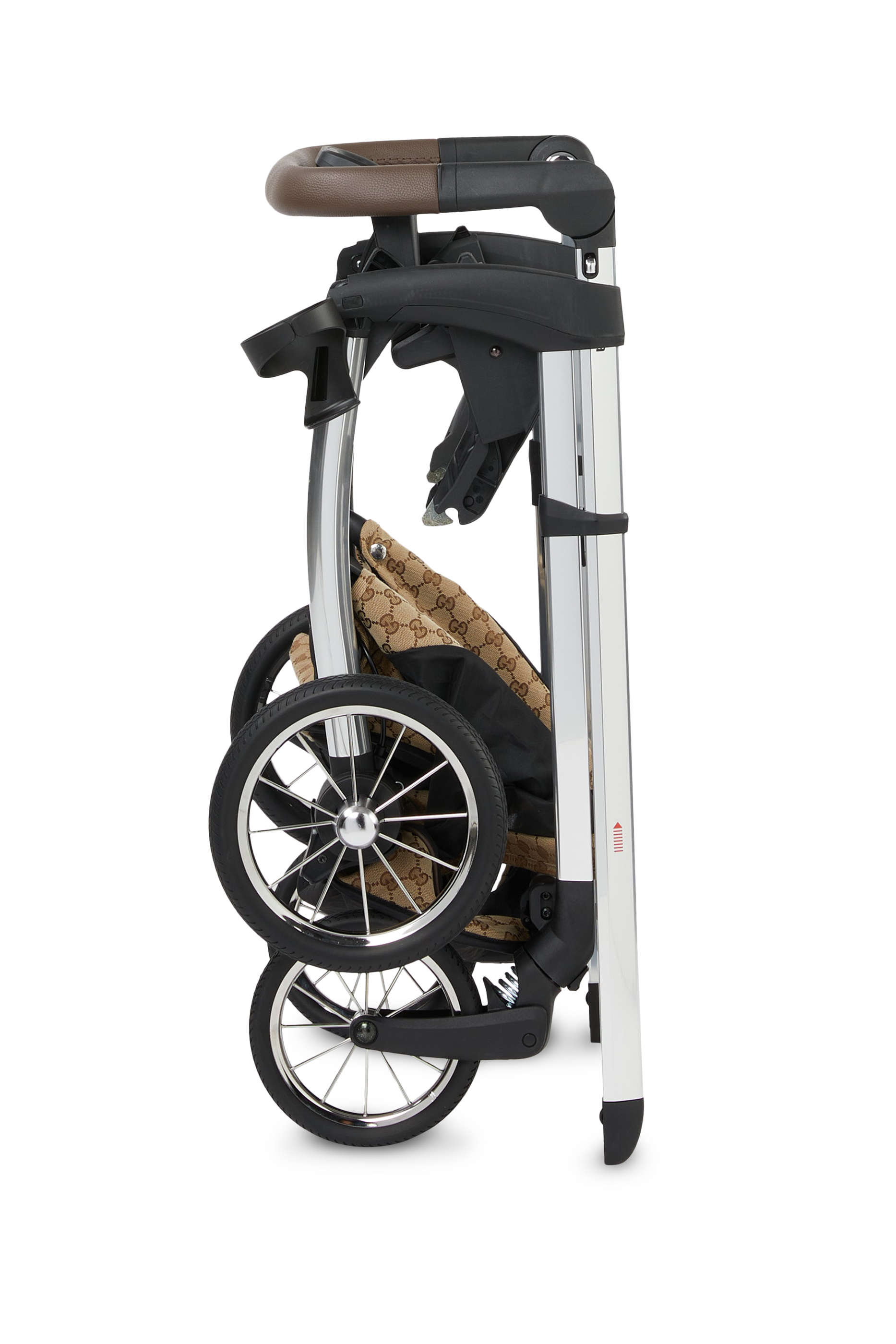 مجموعة مهد وعربة أطفال بشعار الماركة