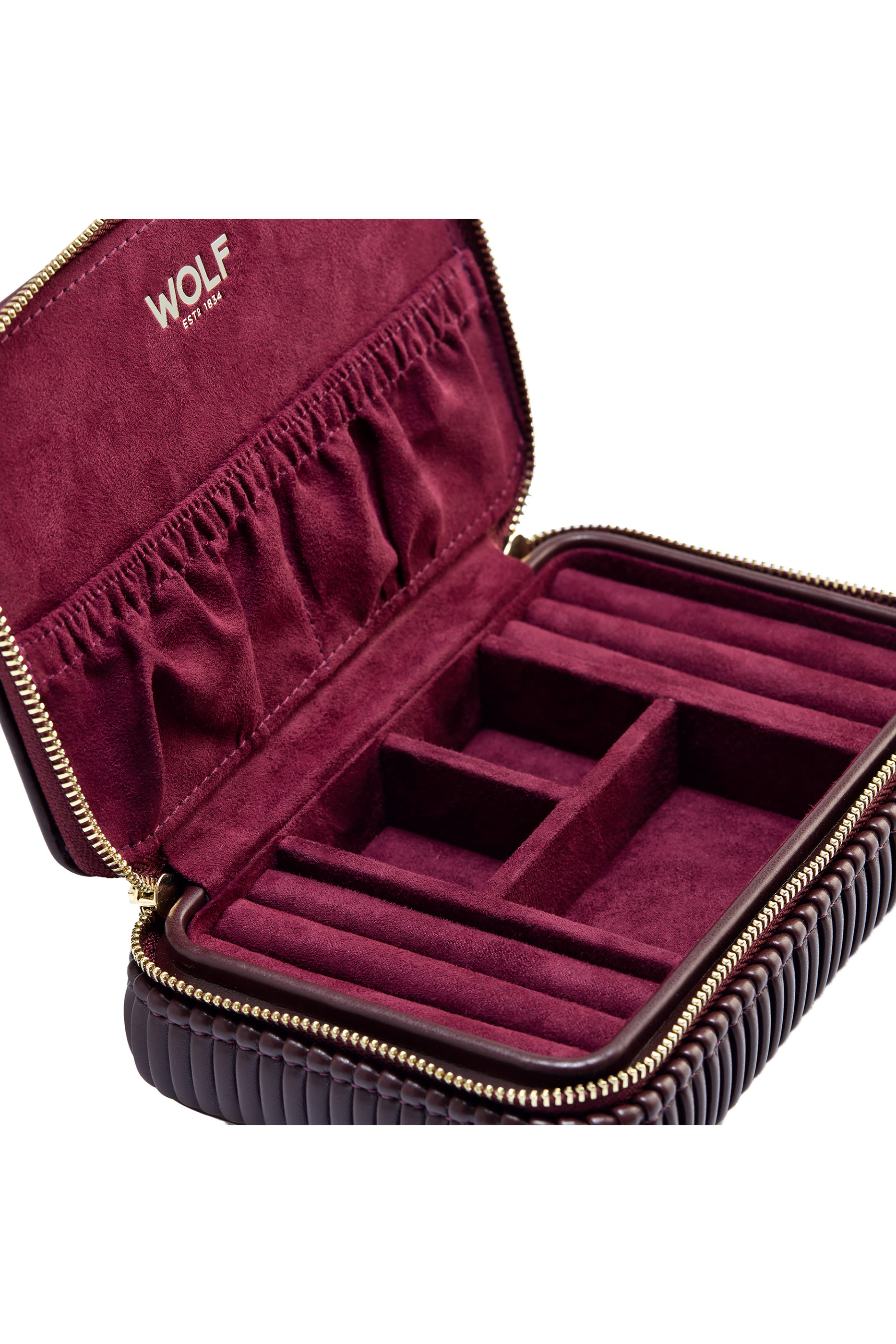 حقيبة مجوهرات بيلا بسحاب