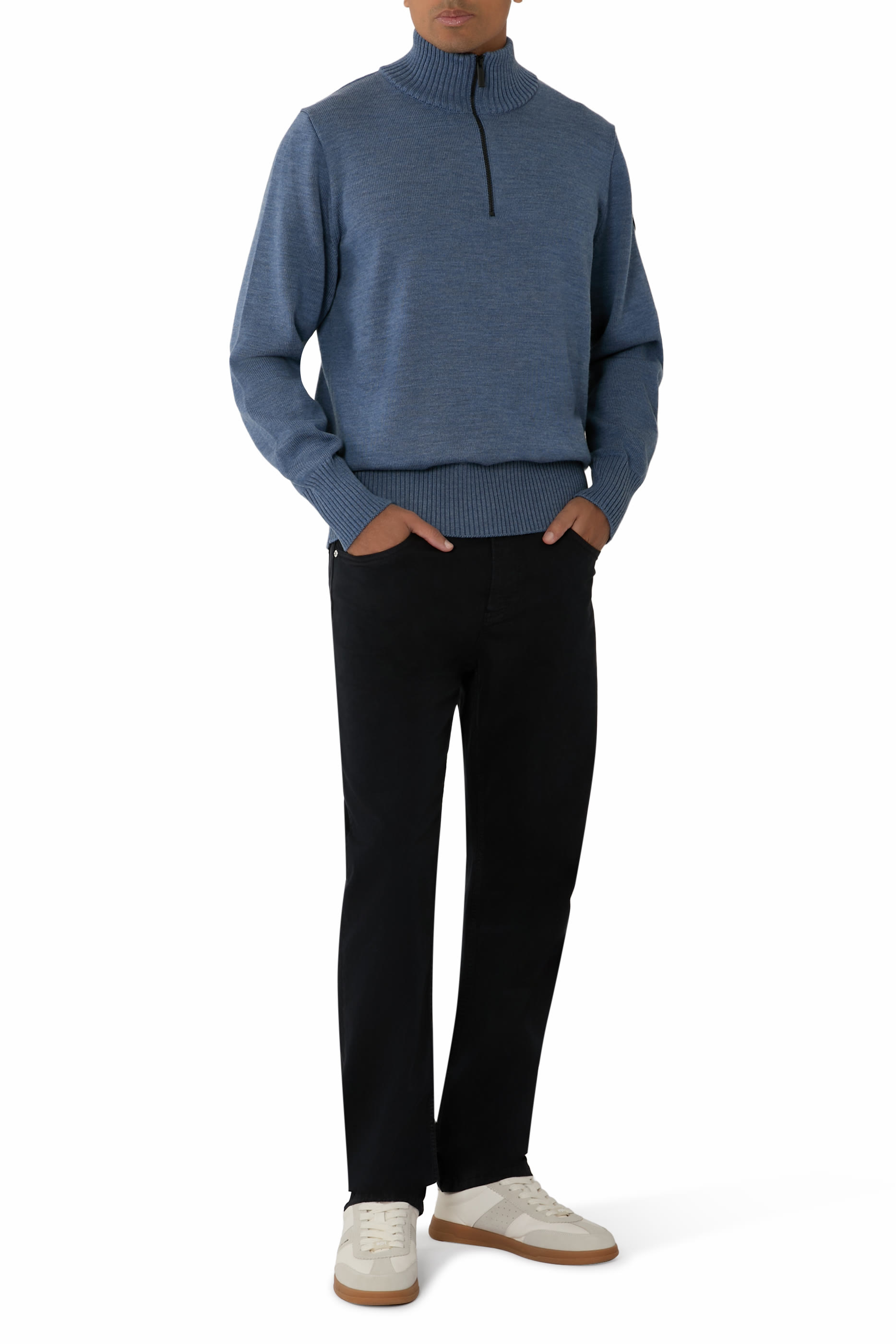 كنزة روسو بربع سحاب