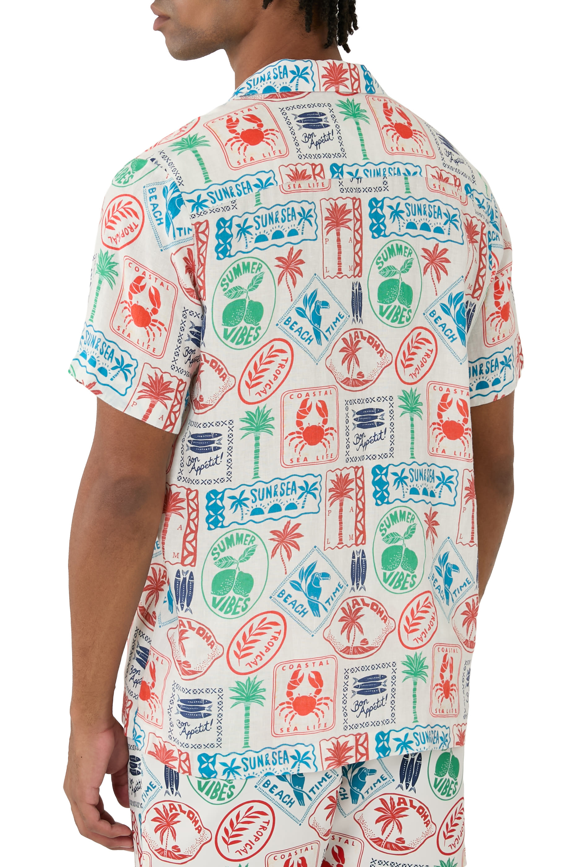 قميص مارس بنقشة