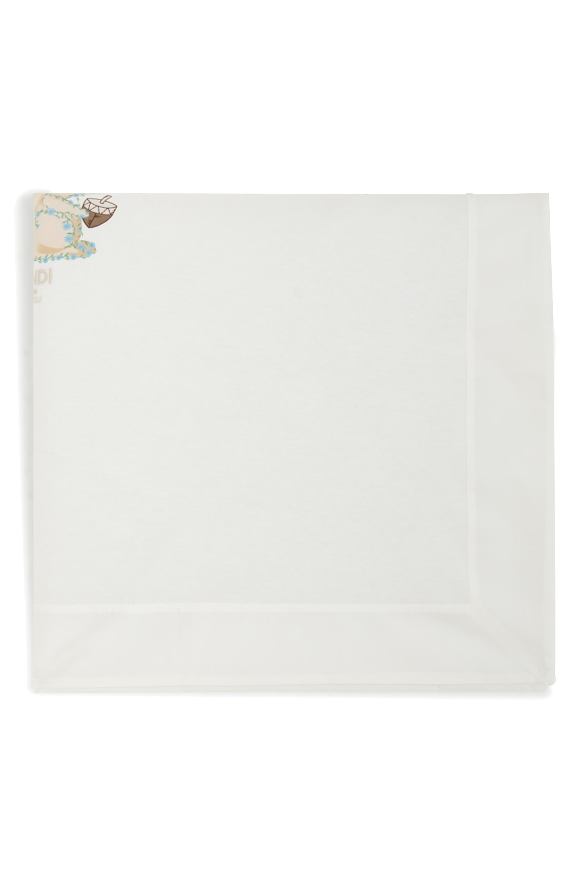 بطانية بطبعة سنجاب وشعار الماركة للأطفال