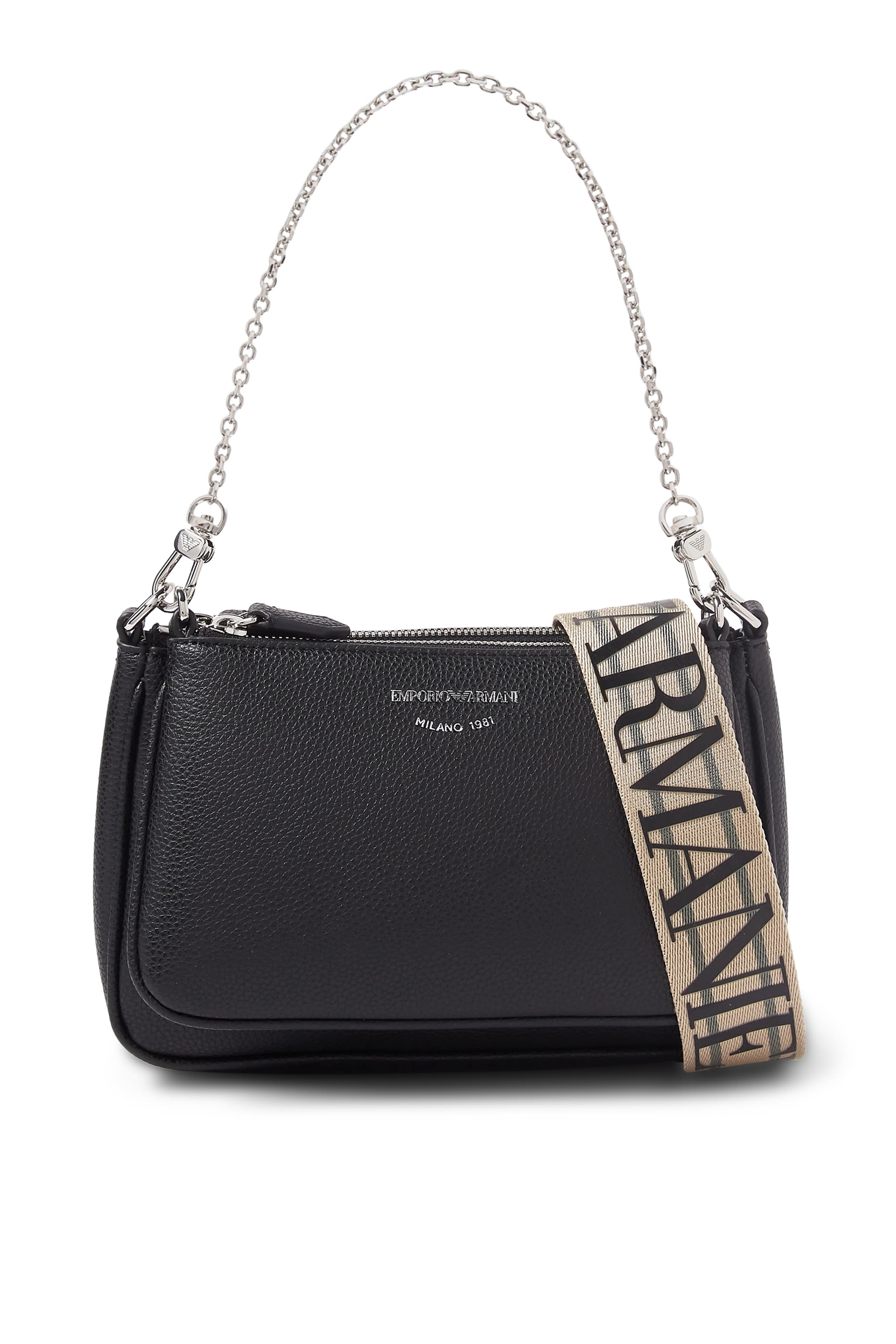 حقيبة كتف بحمالة كتف سلسلة قابلة للتعديل