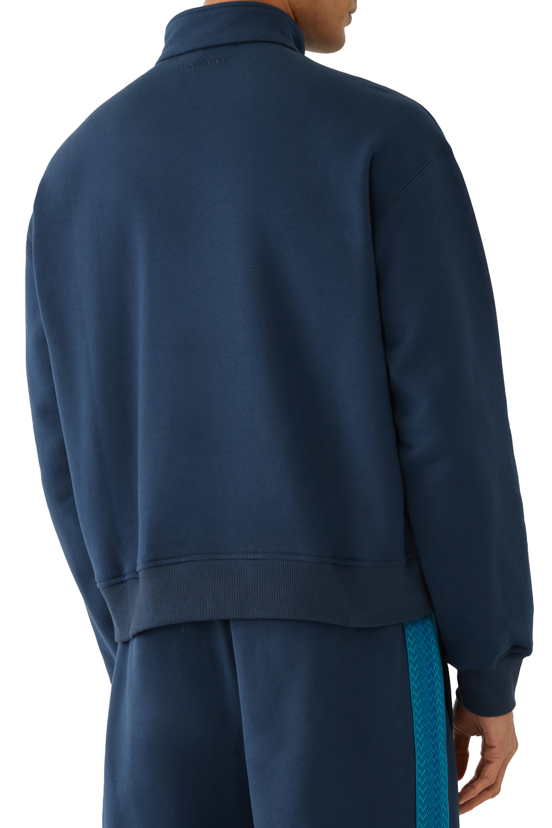 جاكيت بشعار الماركة وسحاب جاكيت بشعار الماركة وسحاب