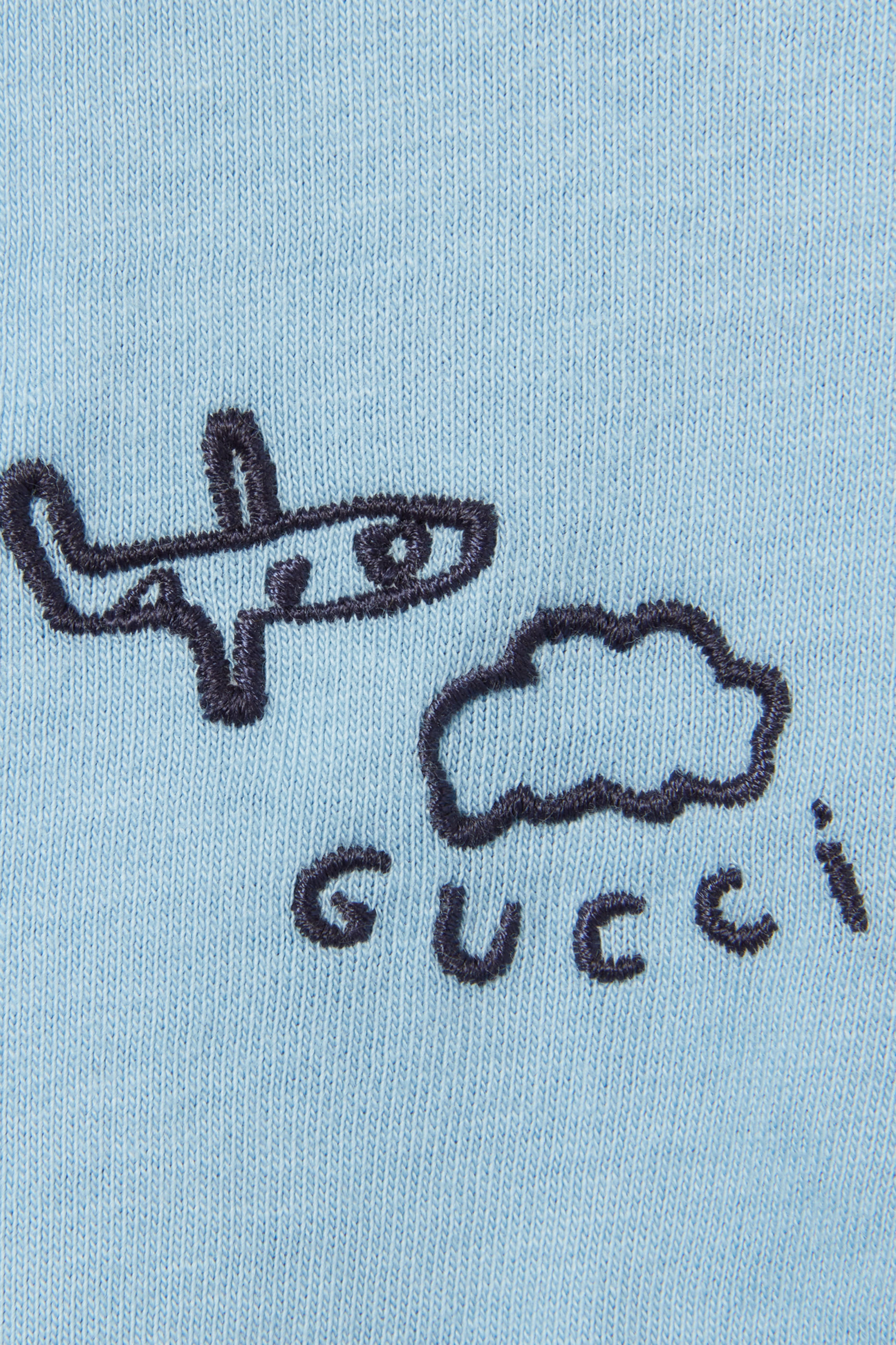 جمبسوت بنقشة شعار الماركة قطن للأطفال