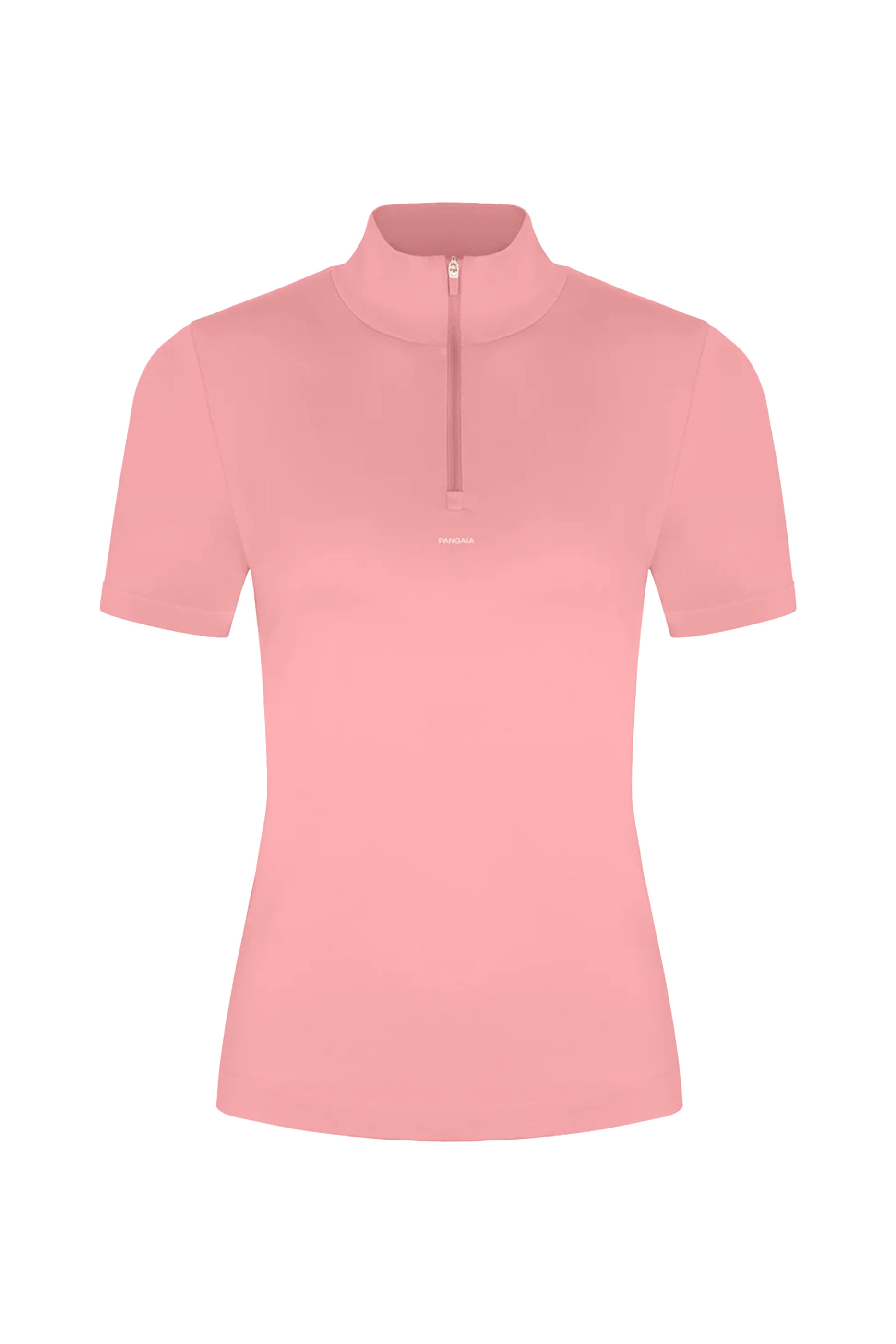 بلوزة بأكمام قصيرة وسحاب خامات نباتية مطاطية