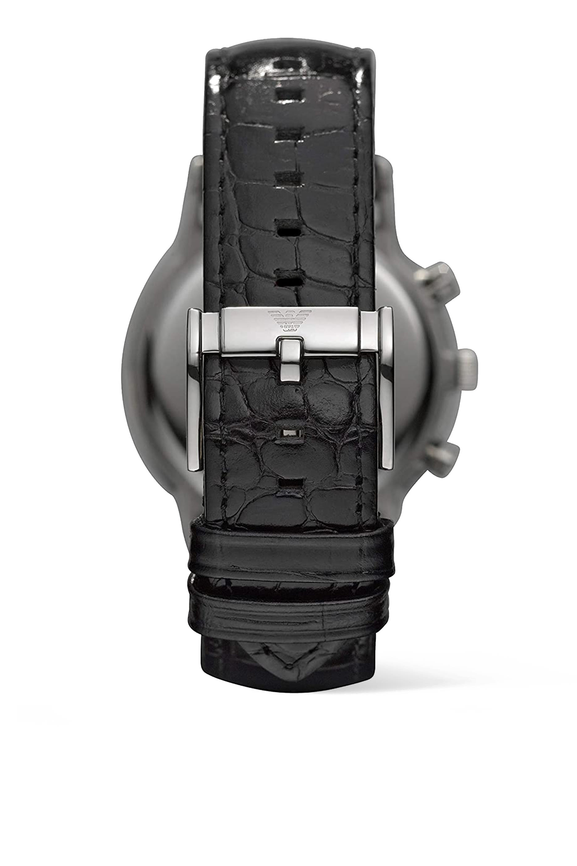 Renato 43mm Chronograph Leather Watch