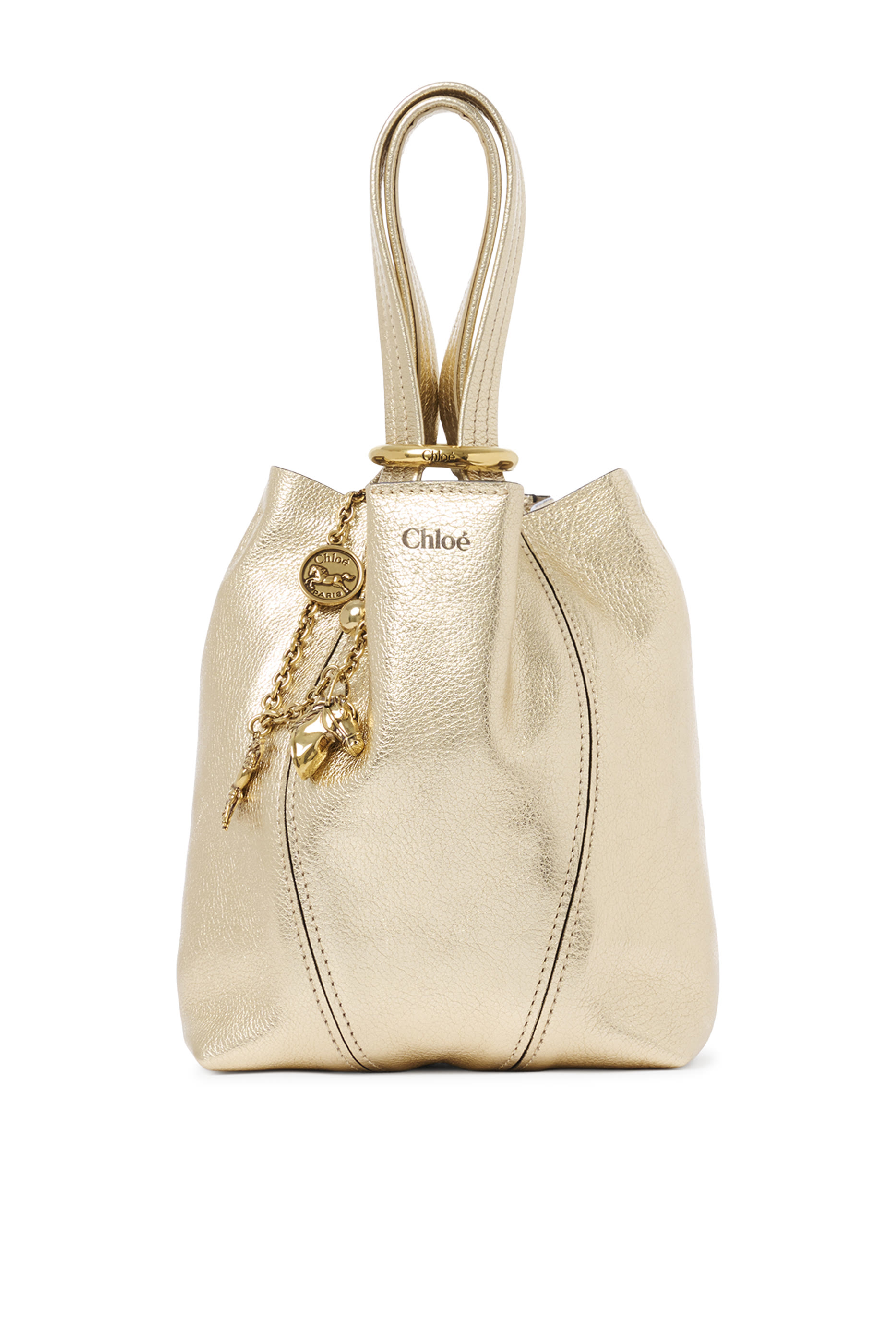 حقيبة يد سبين صغيرة بحلية بتصميم حصان