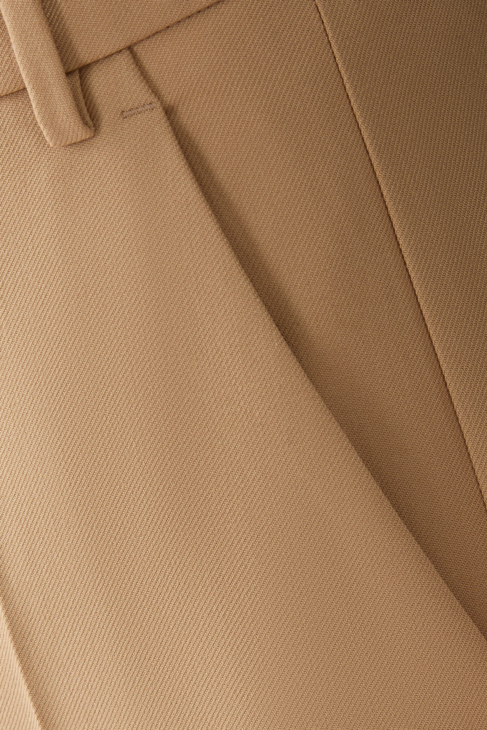 بنطال بقصة ساق مستقيمة صوف