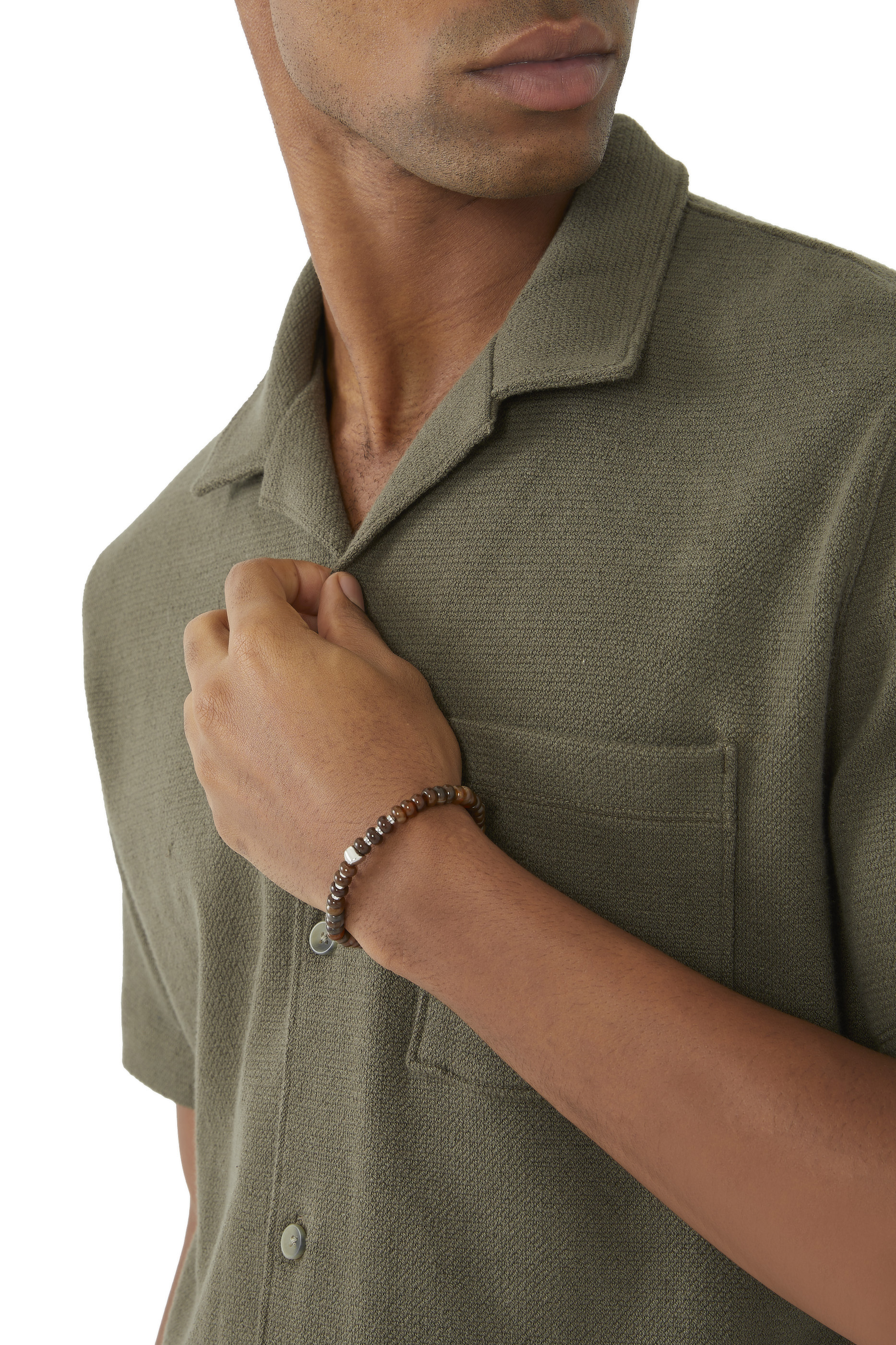 سوار بحلي دائرية وخرز