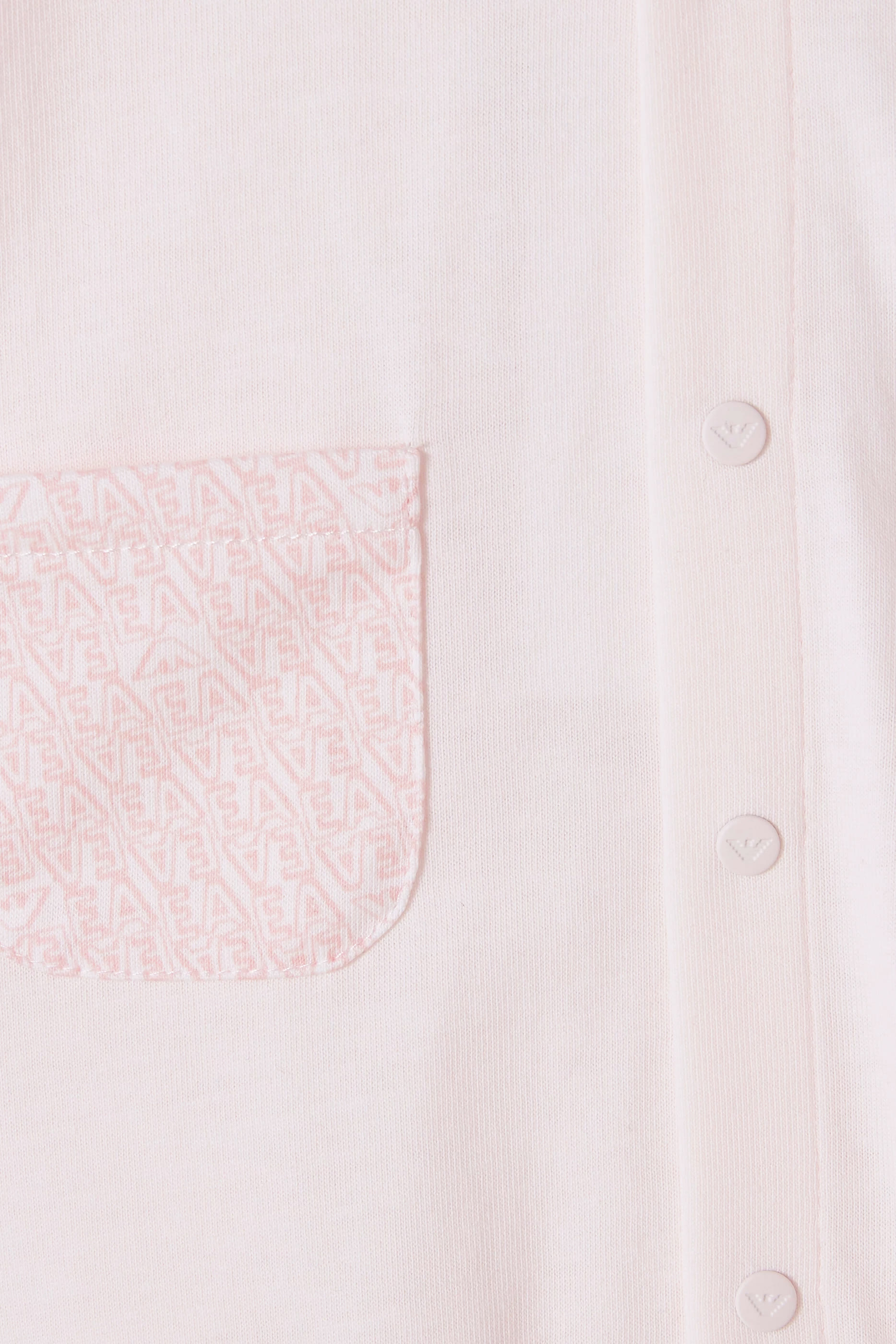 طقم بيجامة ومريلة بشعار الماركة للأطفال