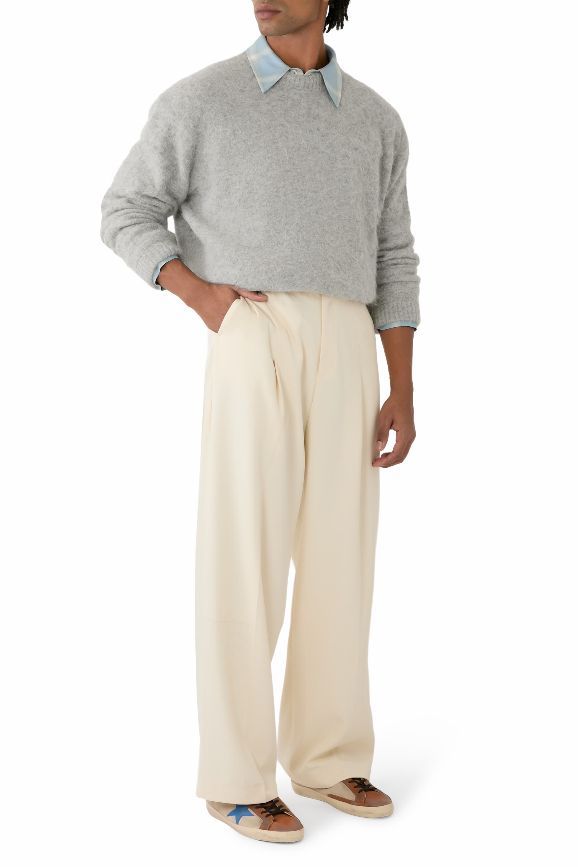 سترة ألباكا بياقة ضيقة