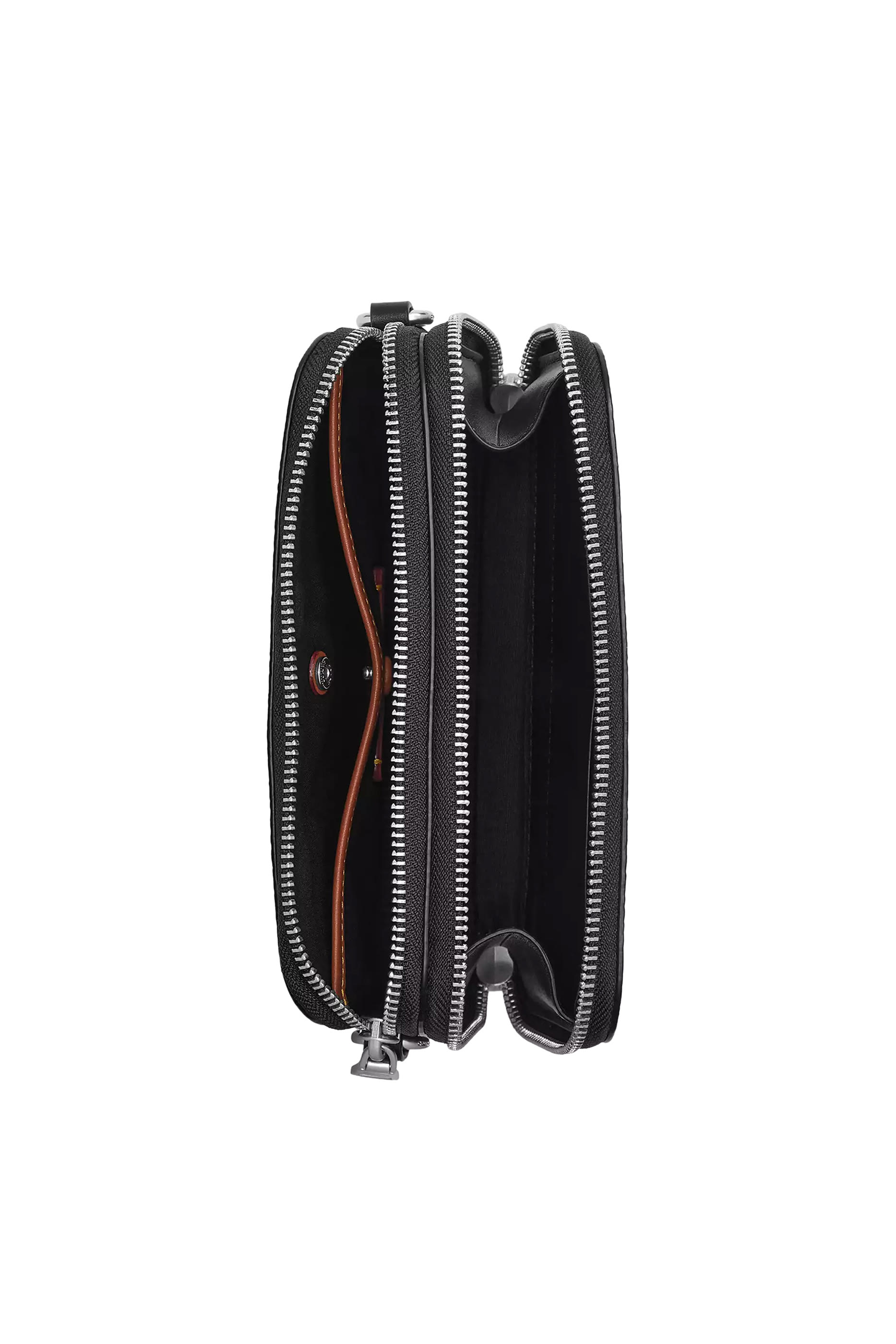 حقيبة كروس بودي كلينتون قماش قنب بشعار الماركة