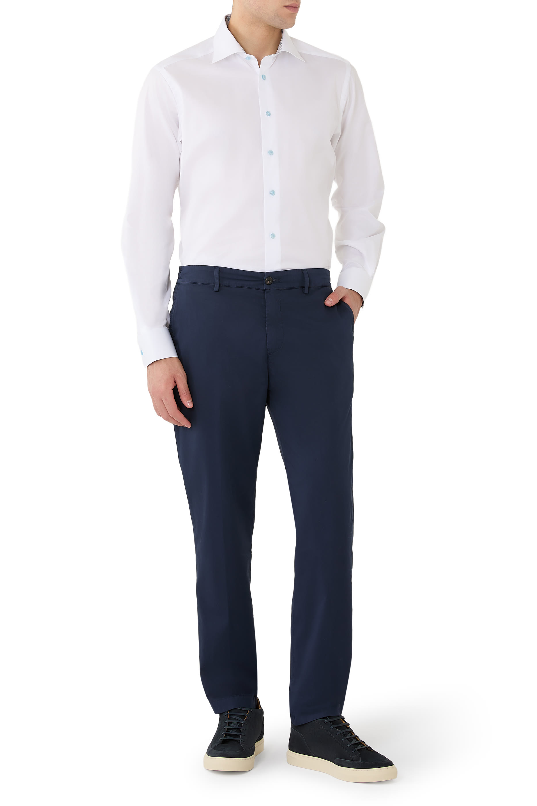 قميص تويل مميز للماركة