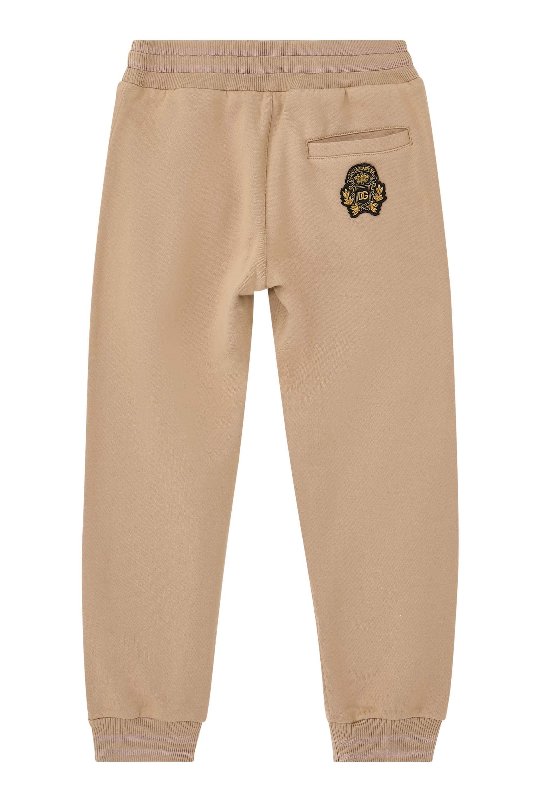 بنطال رياضي هيرالديك برقعة شعار الماركة صوف للأطفال