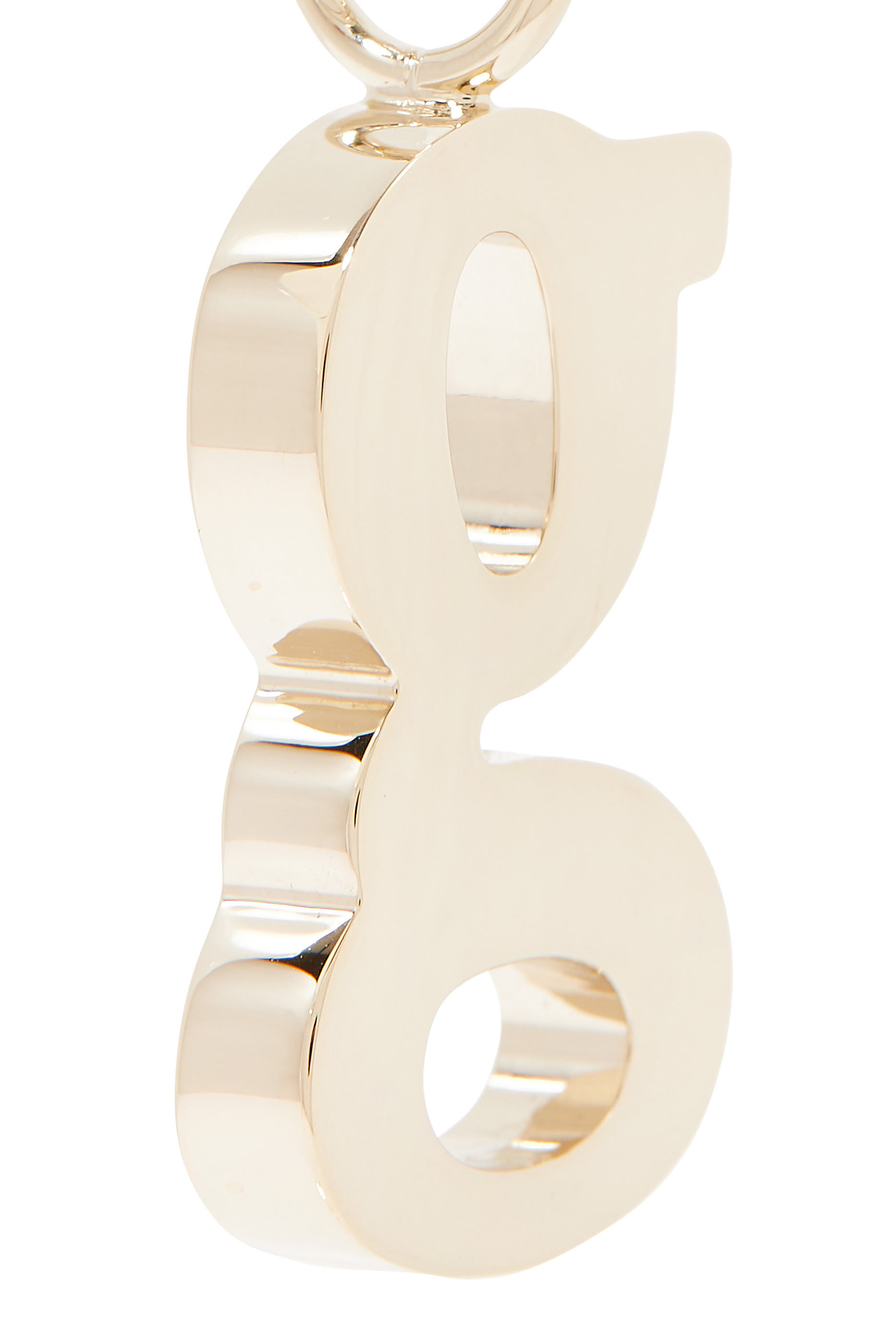 حلية بتصميم حرف G نحاس