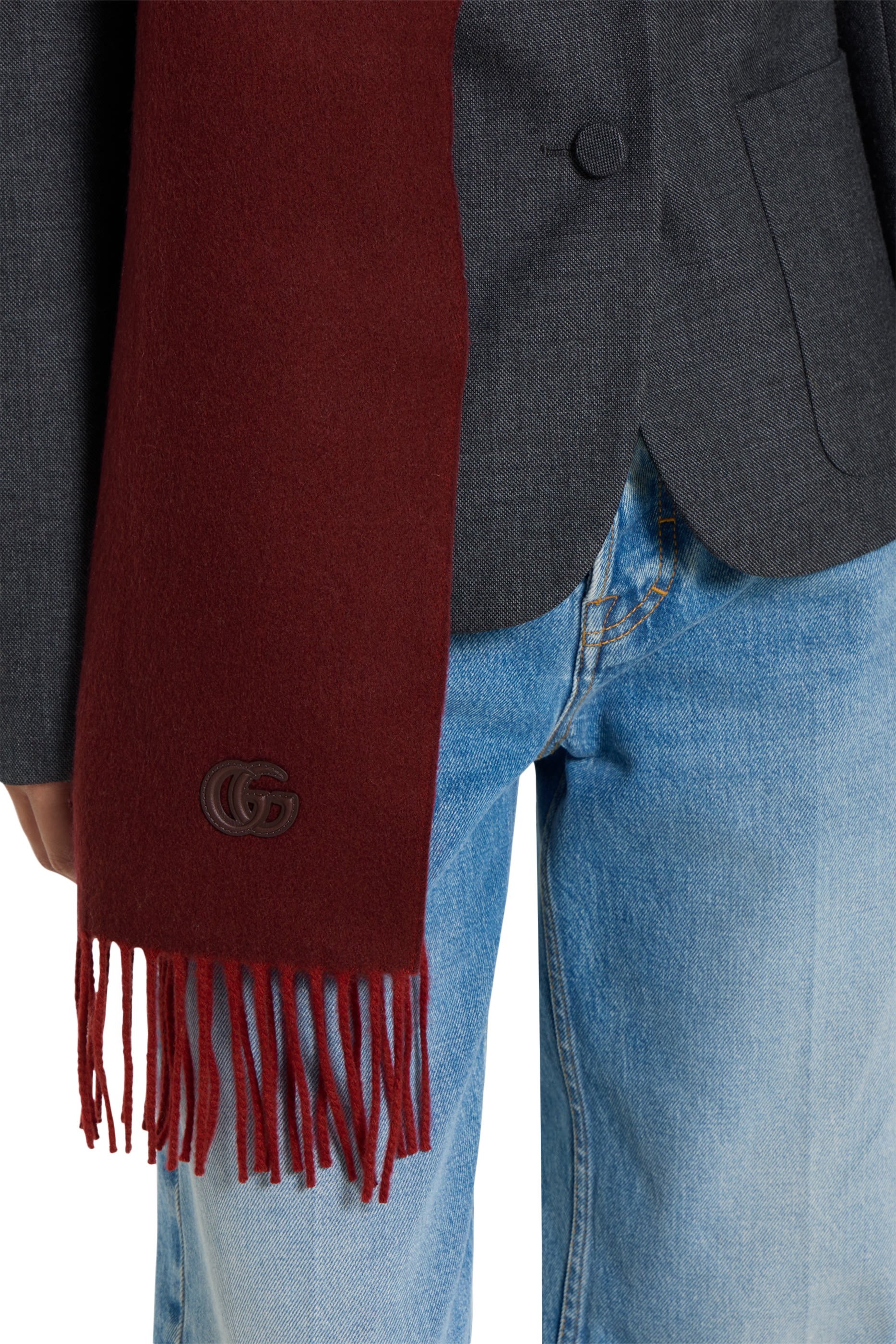 قبعة برقعة شعار الماركة كشمير