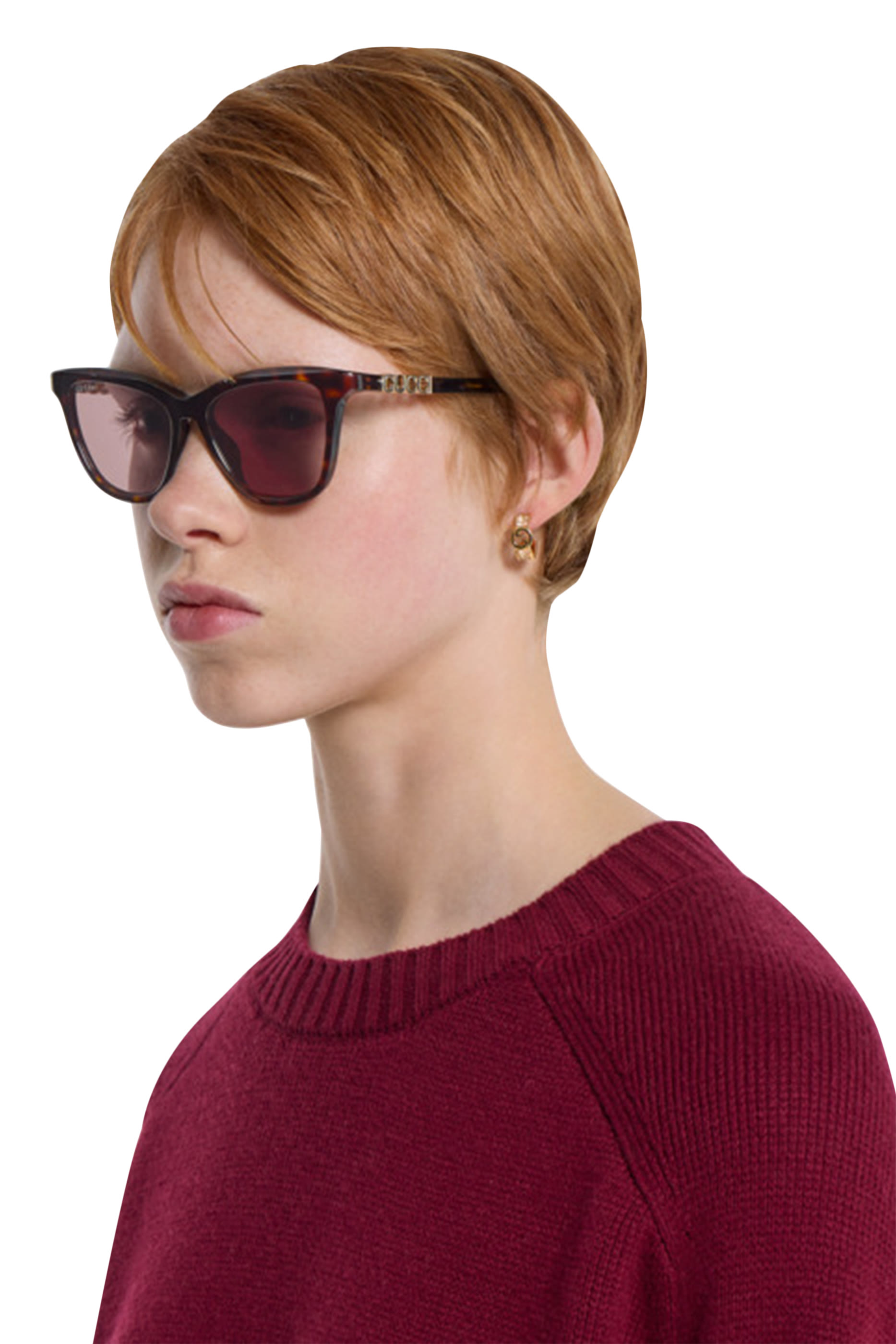 نظارة شمسية بإطار عين القطة