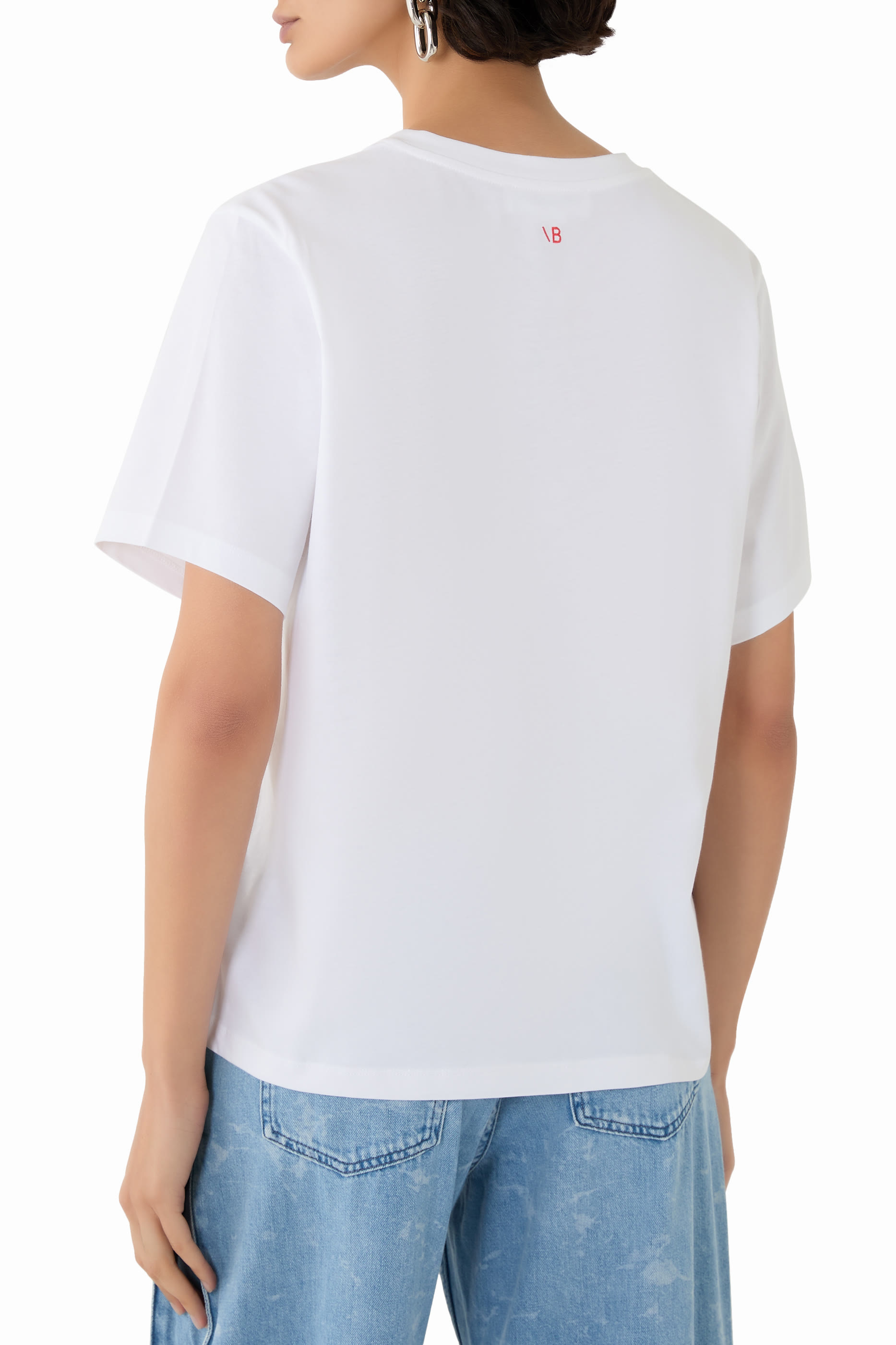 تيشيرت بطبعة شعار فاشن ستول ماي سمايل