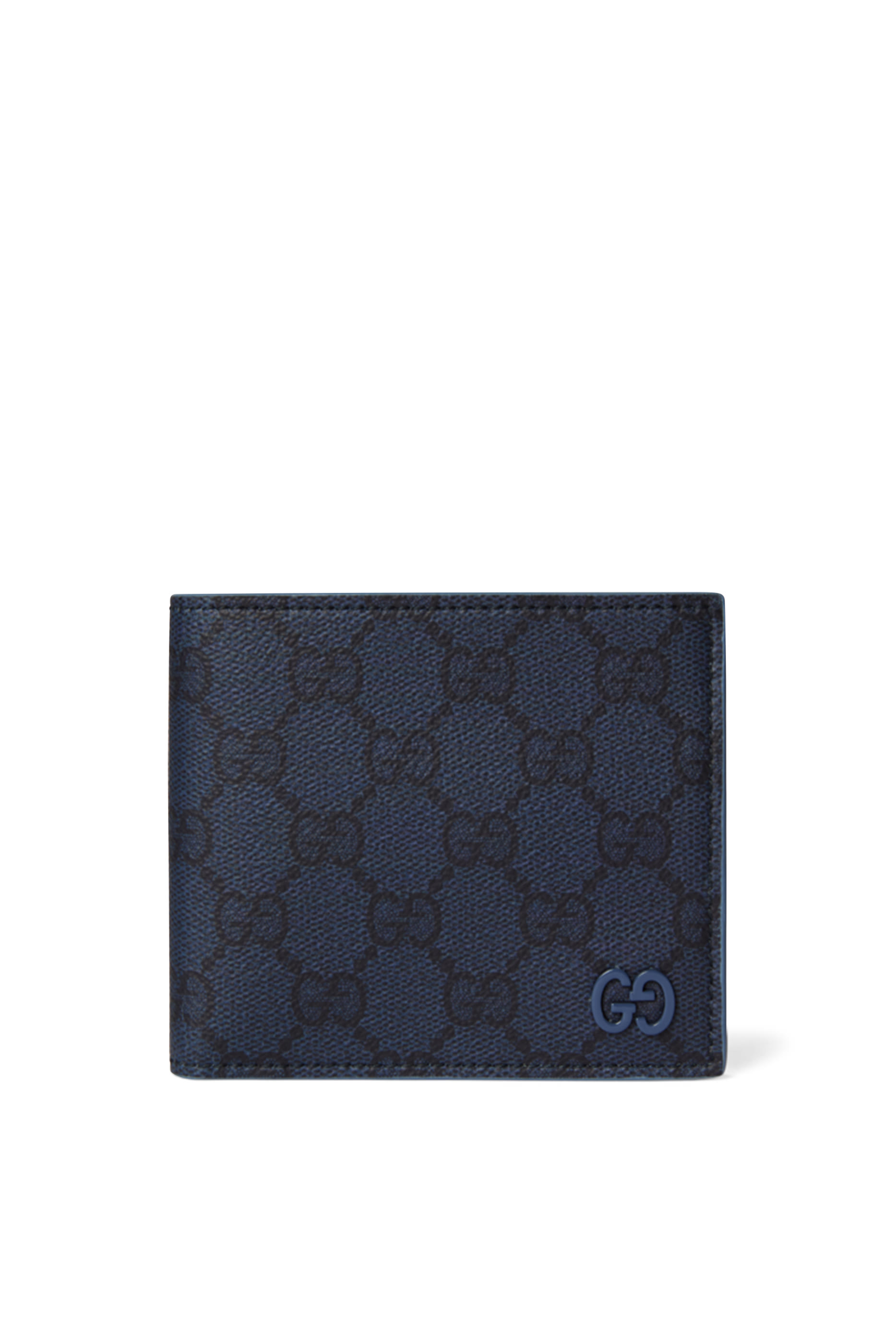 محفظة بنقشة حرفي شعار الماركة